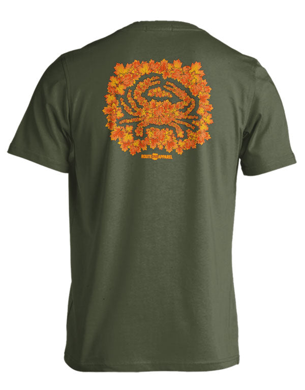 Fall Leaves Crab 2.0 (Hemp) / T-Shirt