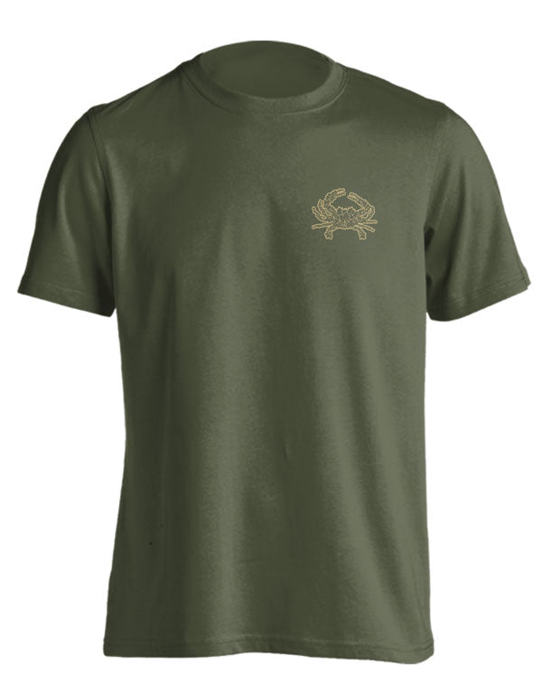 Fall Leaves Crab 2.0 (Hemp) / T-Shirt