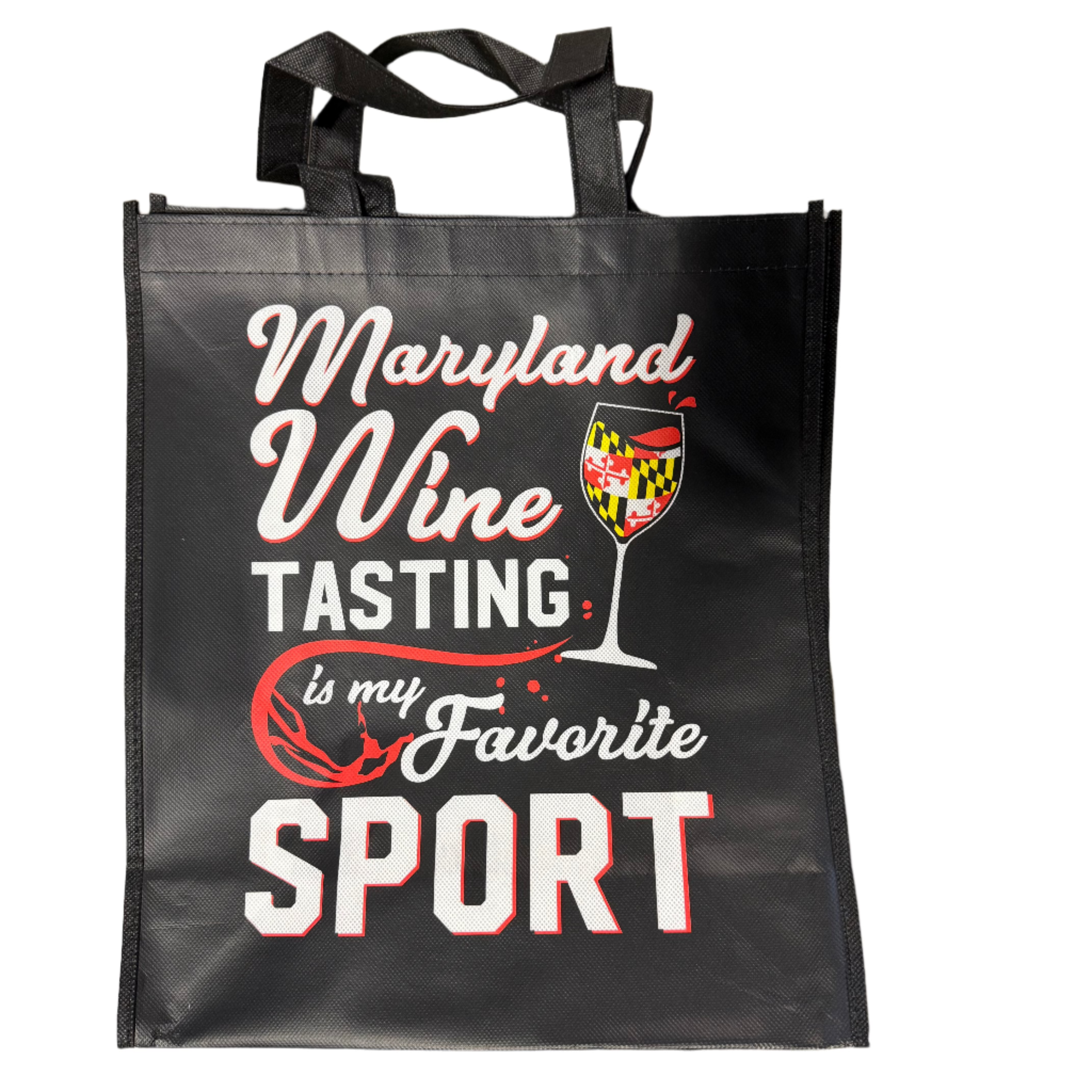 Wine Tasting Is My Favorite Sport / Reusable Shopping Bag