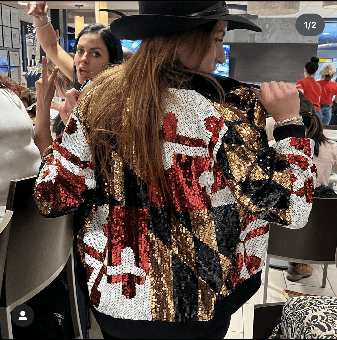 *PRE-ORDER* Maryland Flag / Sequin Jacket - Route One Apparel