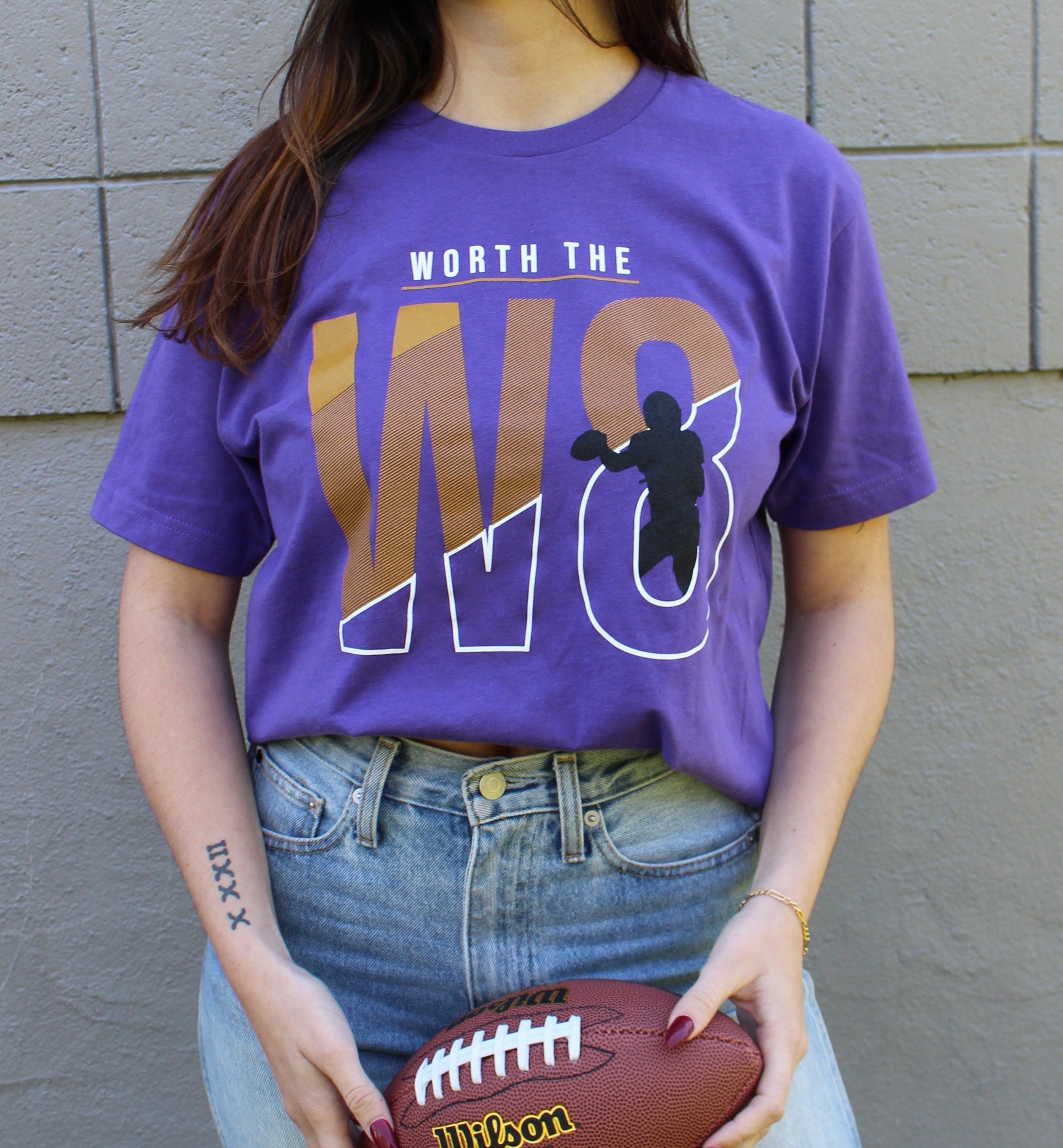 Worth The W8 (Purple Rush) / Shirt - Route One Apparel