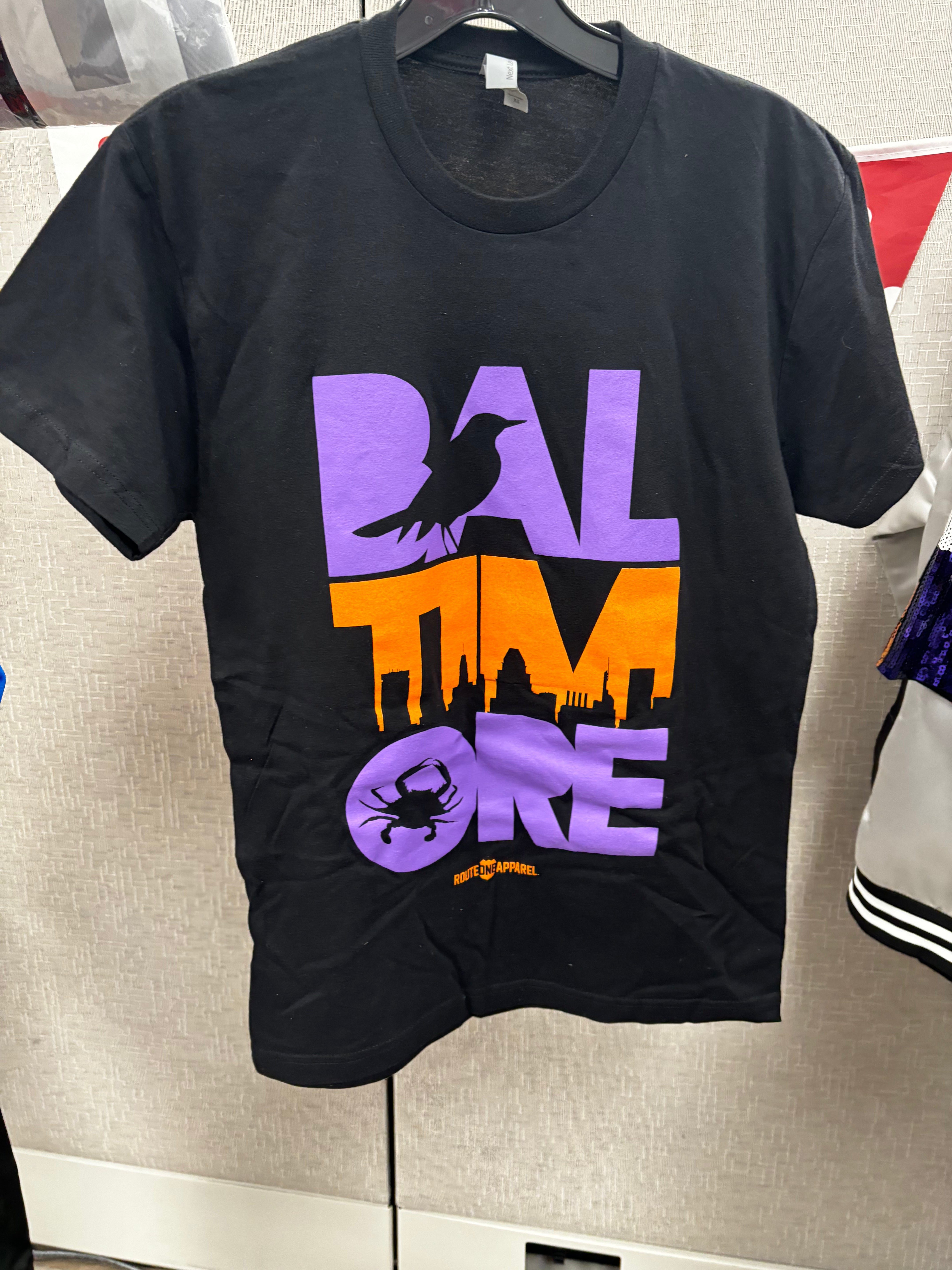 Baltimore Icon Orange & Purple (Black) /  Shirt