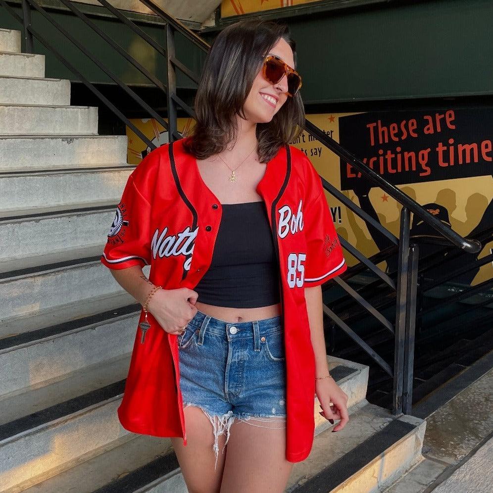 Natty Boh - Bohtimore Baseball Team (Orange) / Baseball Jersey