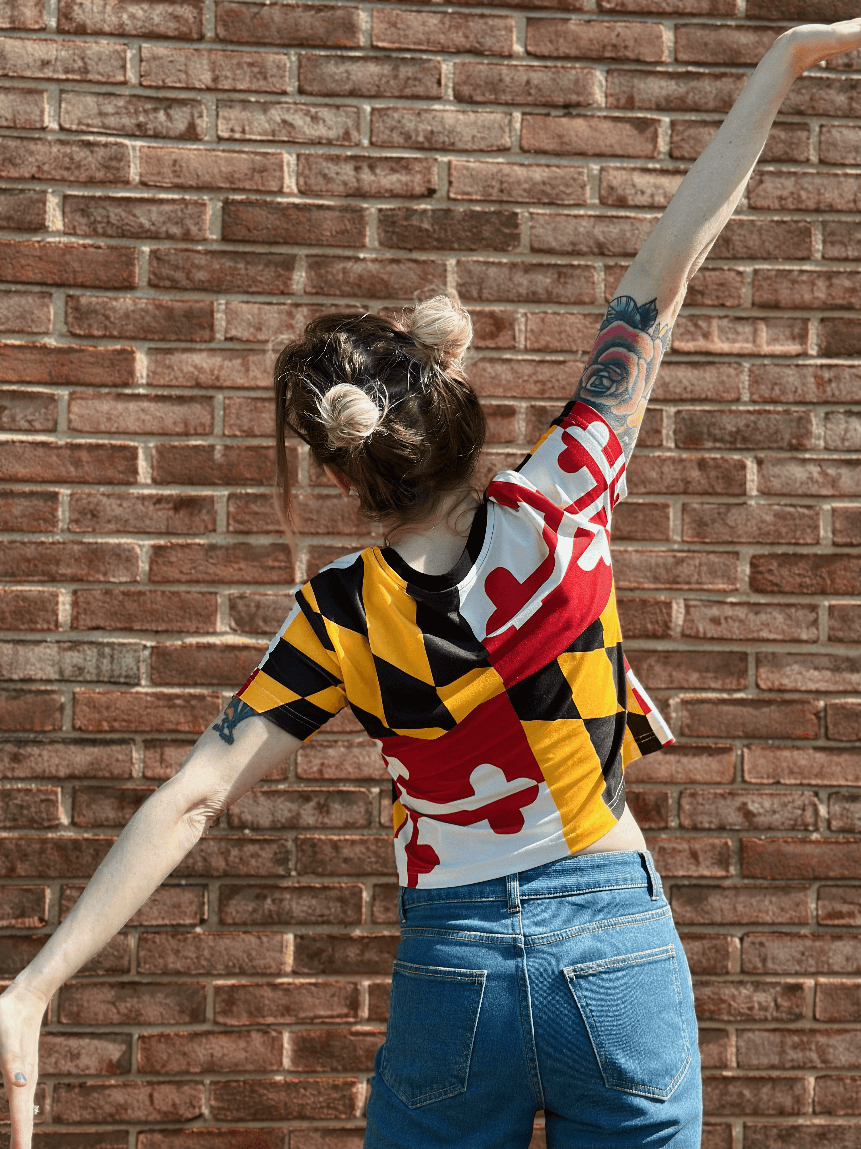 Maryland Flag / Crop Top