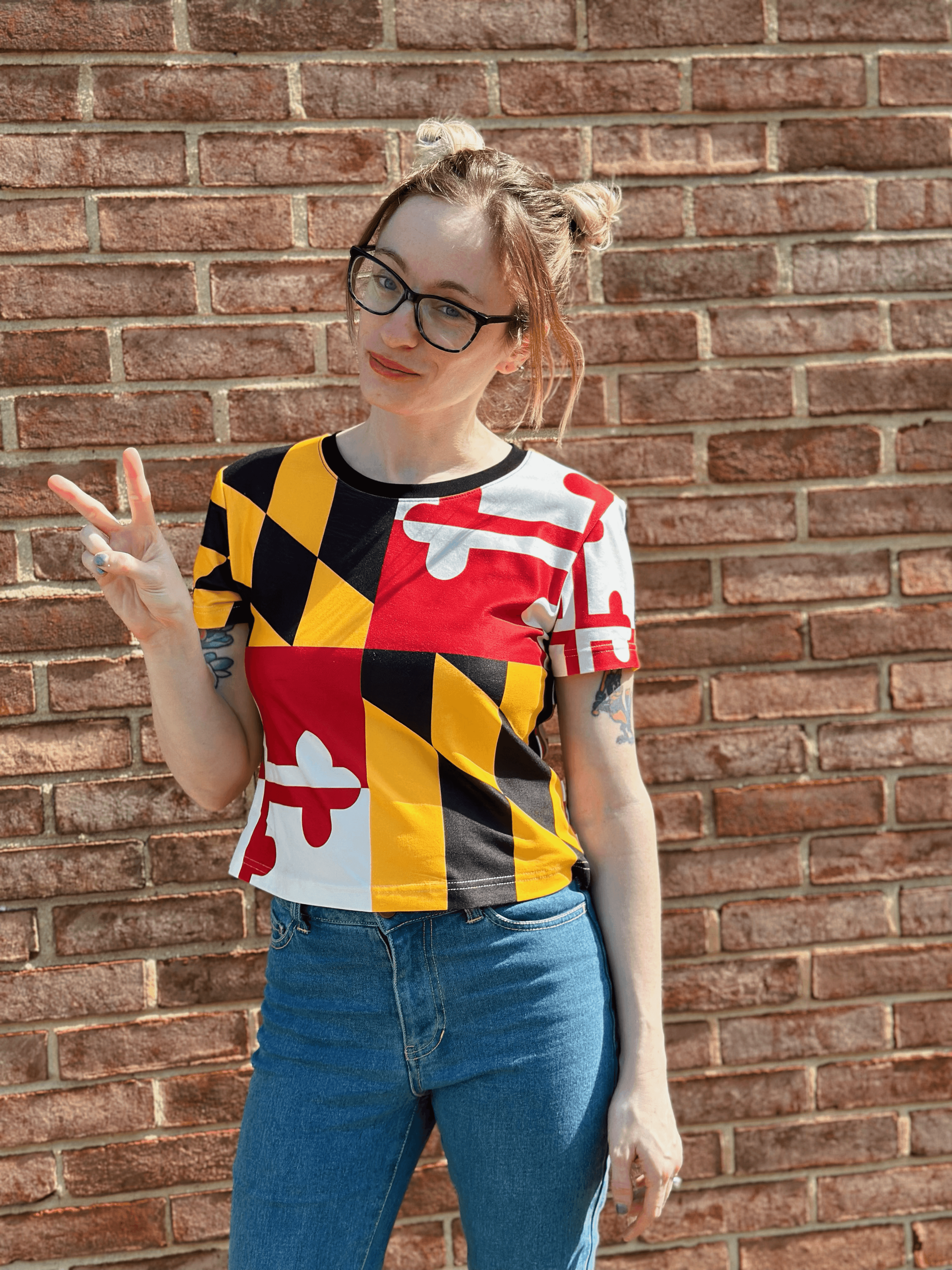 Maryland Flag / Crop Top