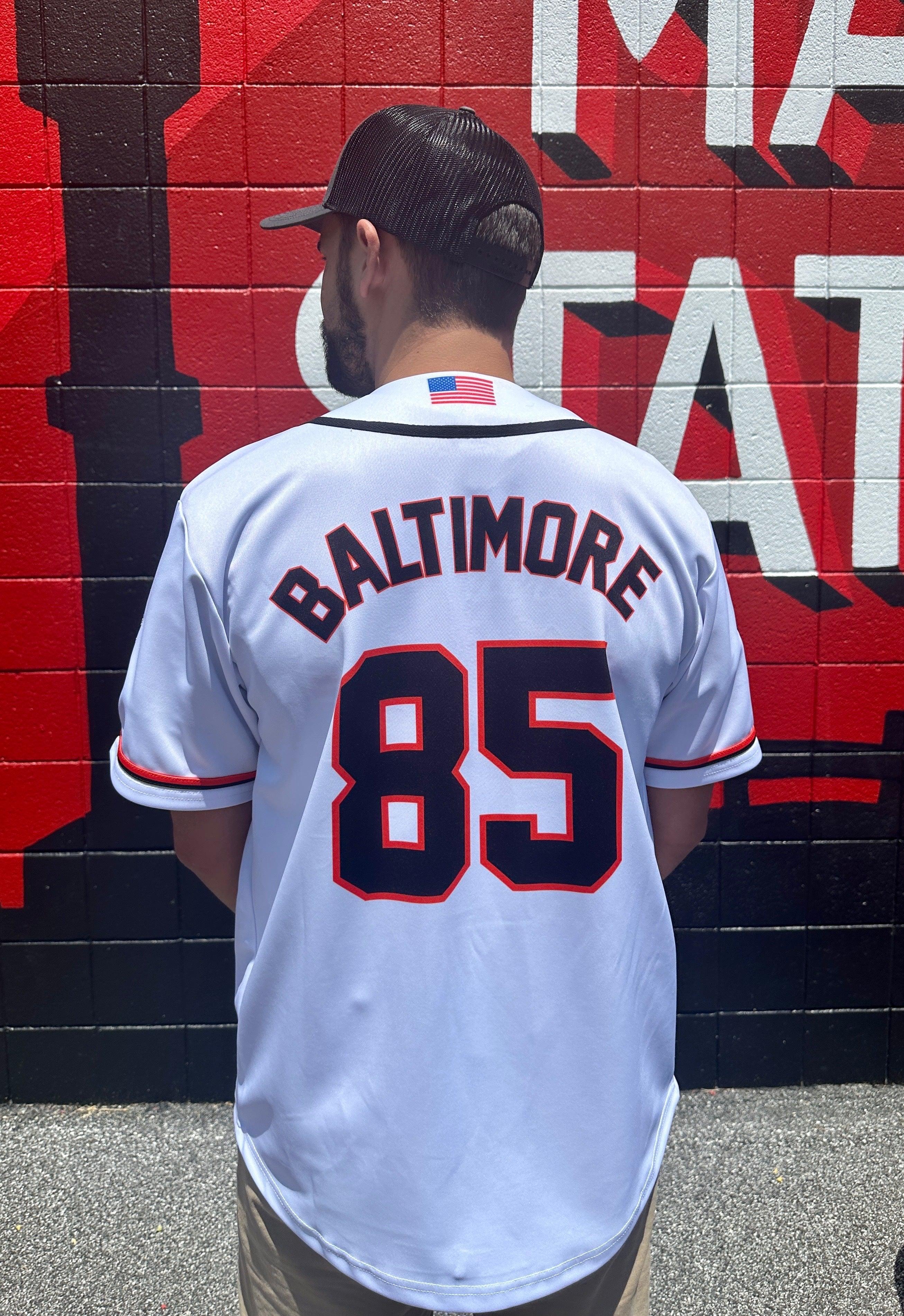 *PRE-ORDER* Natty Boh Baseball Team / Baseball Jersey (Estimated Ship Date: 7/17) - Route One Apparel