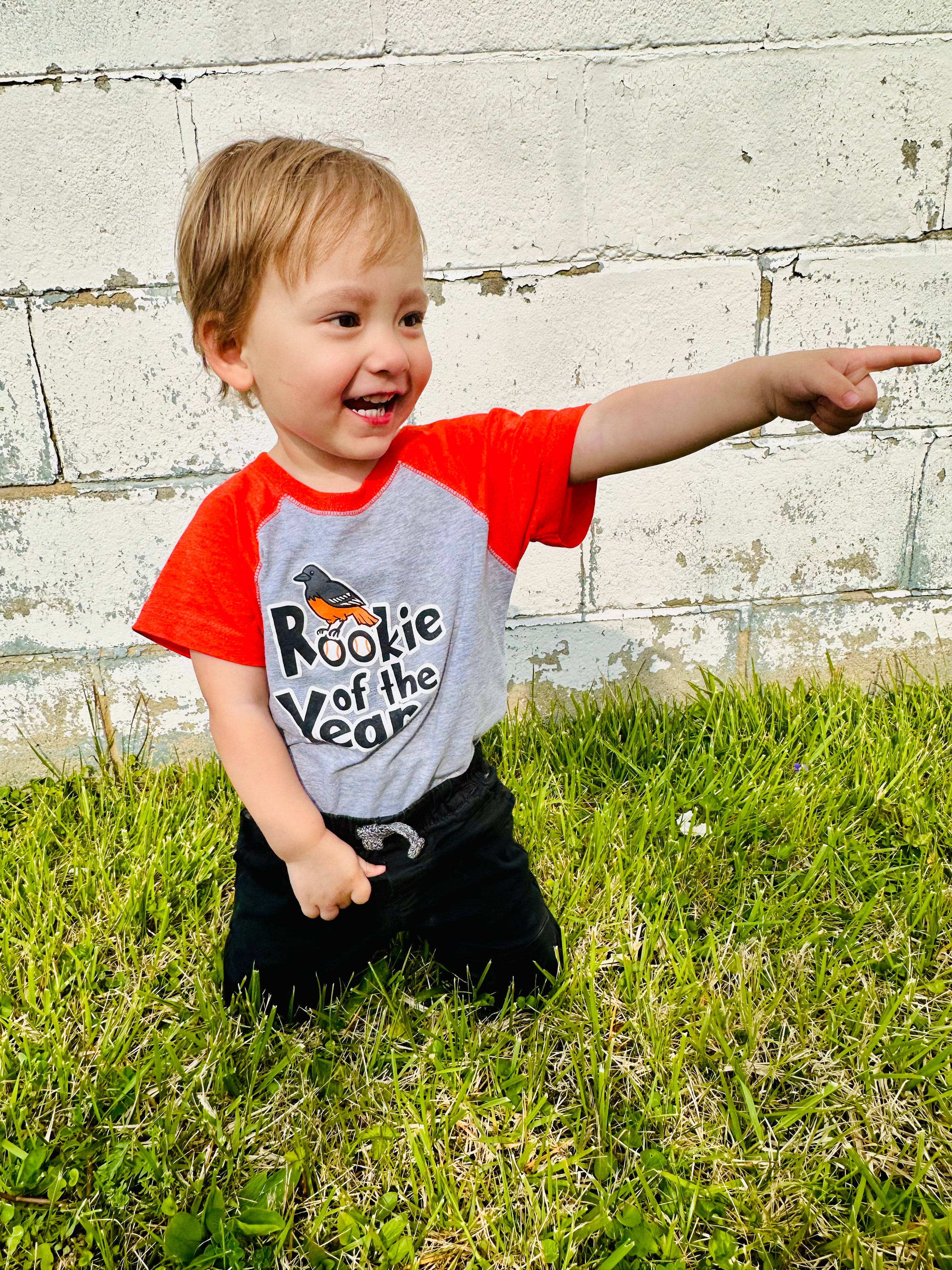 Rookie Of The Year (Orange/Grey) / Baby Onesie