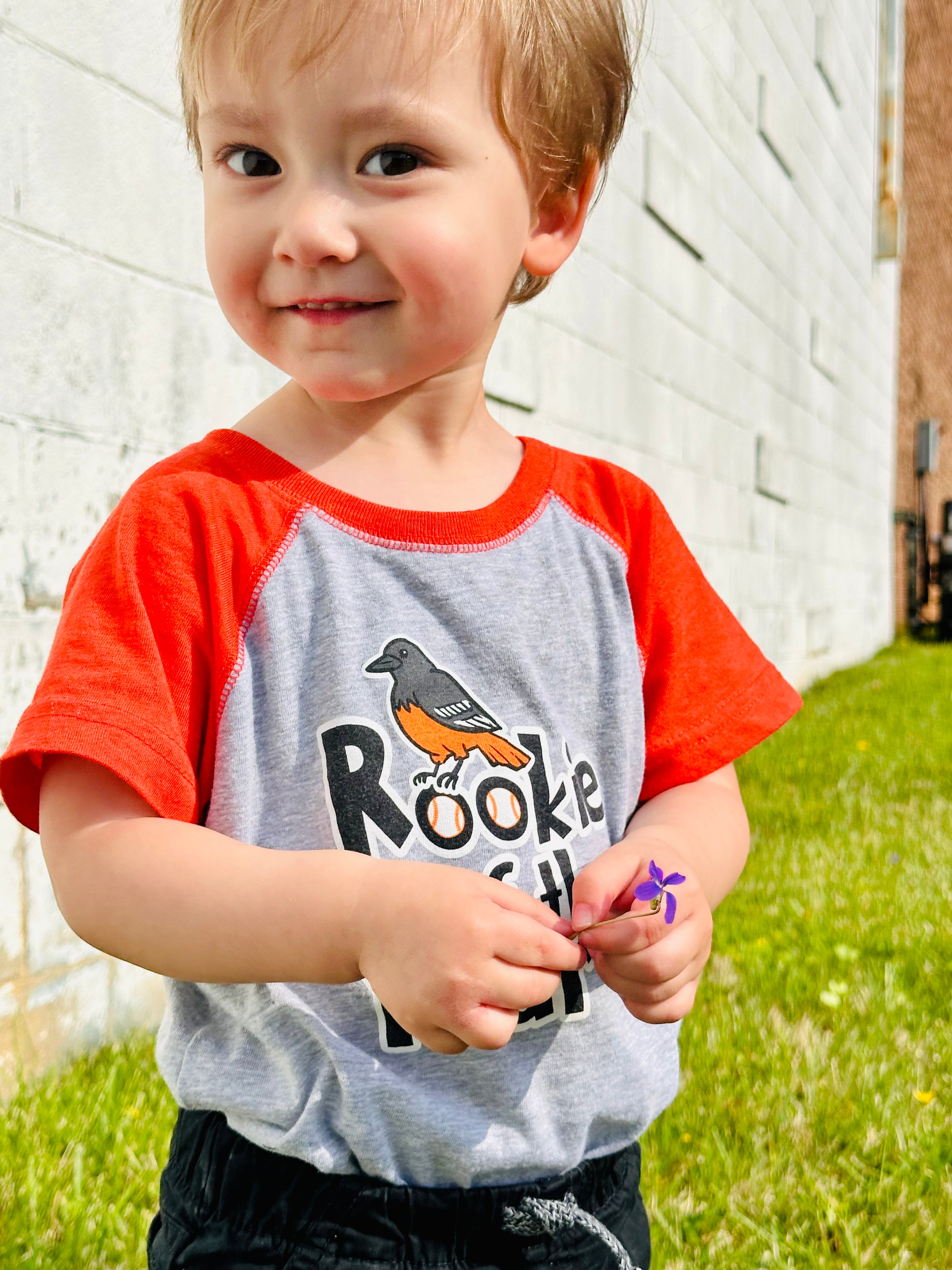 Rookie Of The Year (Orange/Grey) / Baby Onesie