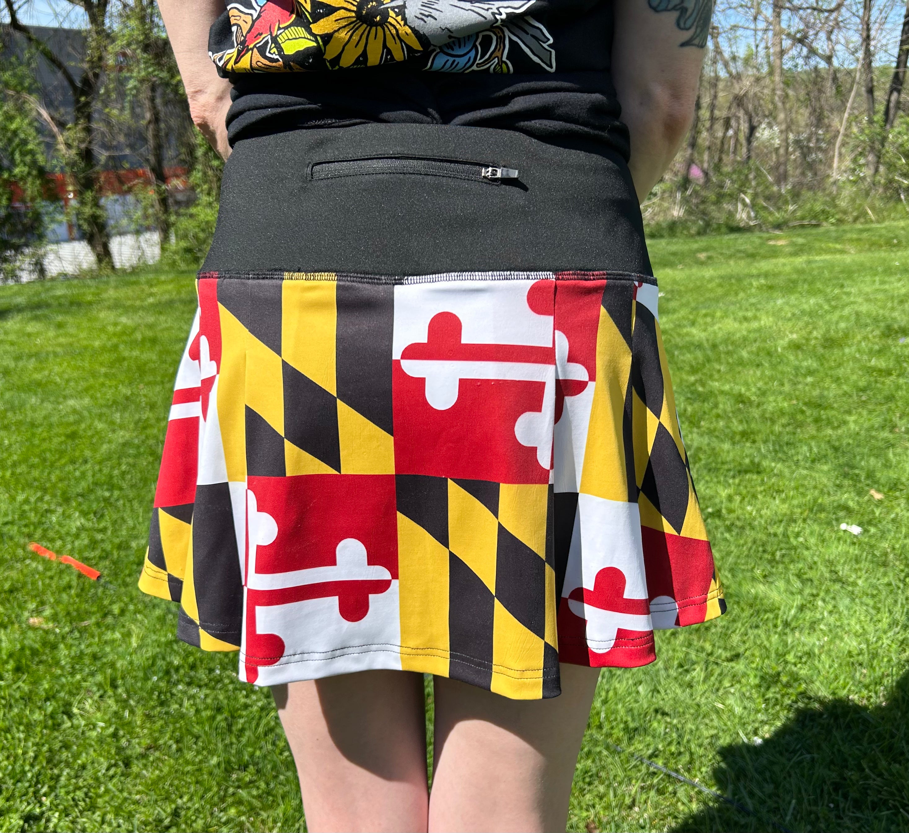Maryland Flag / Tennis Skirt