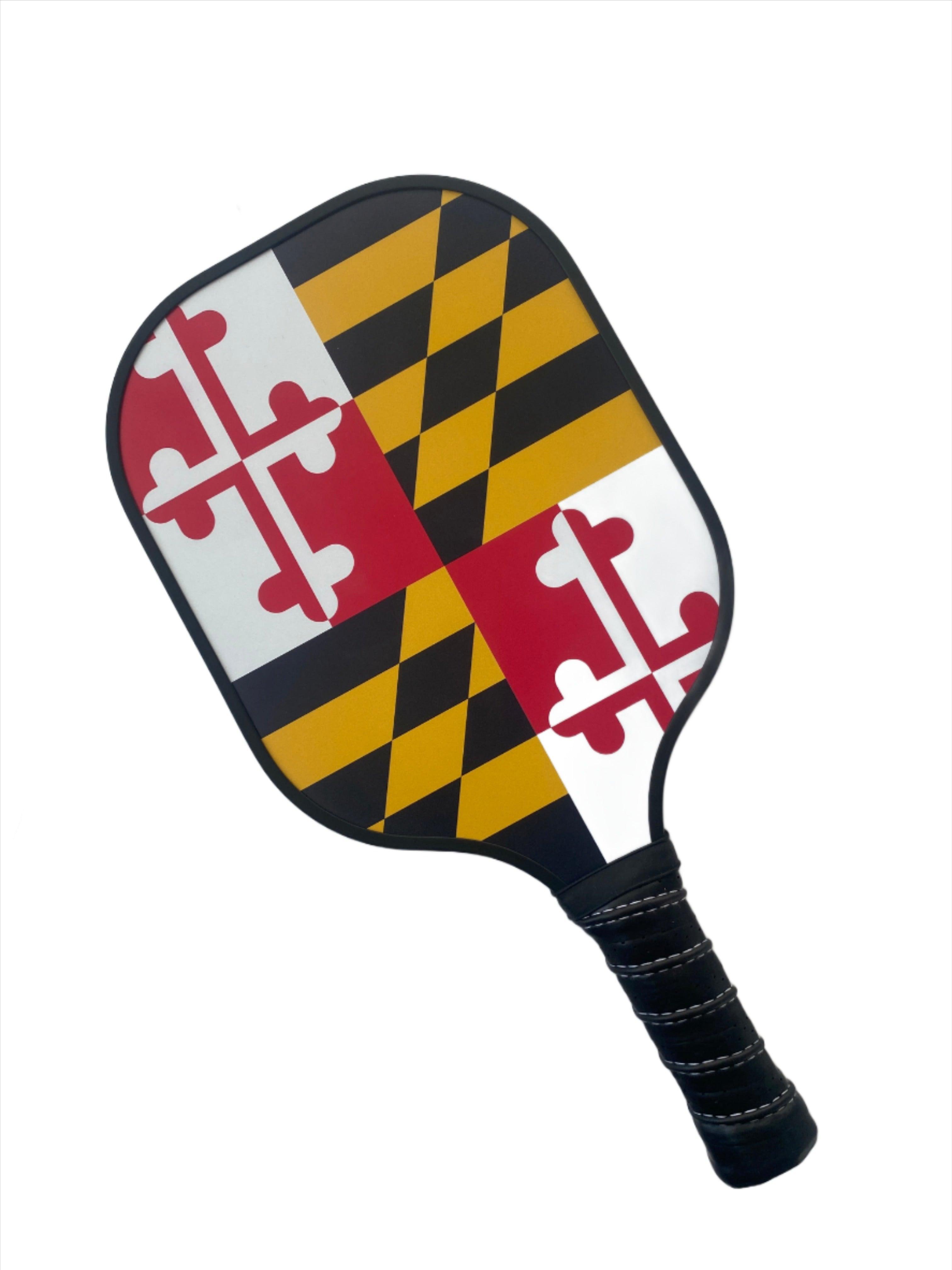 Maryland Flag / Pickleball Paddle