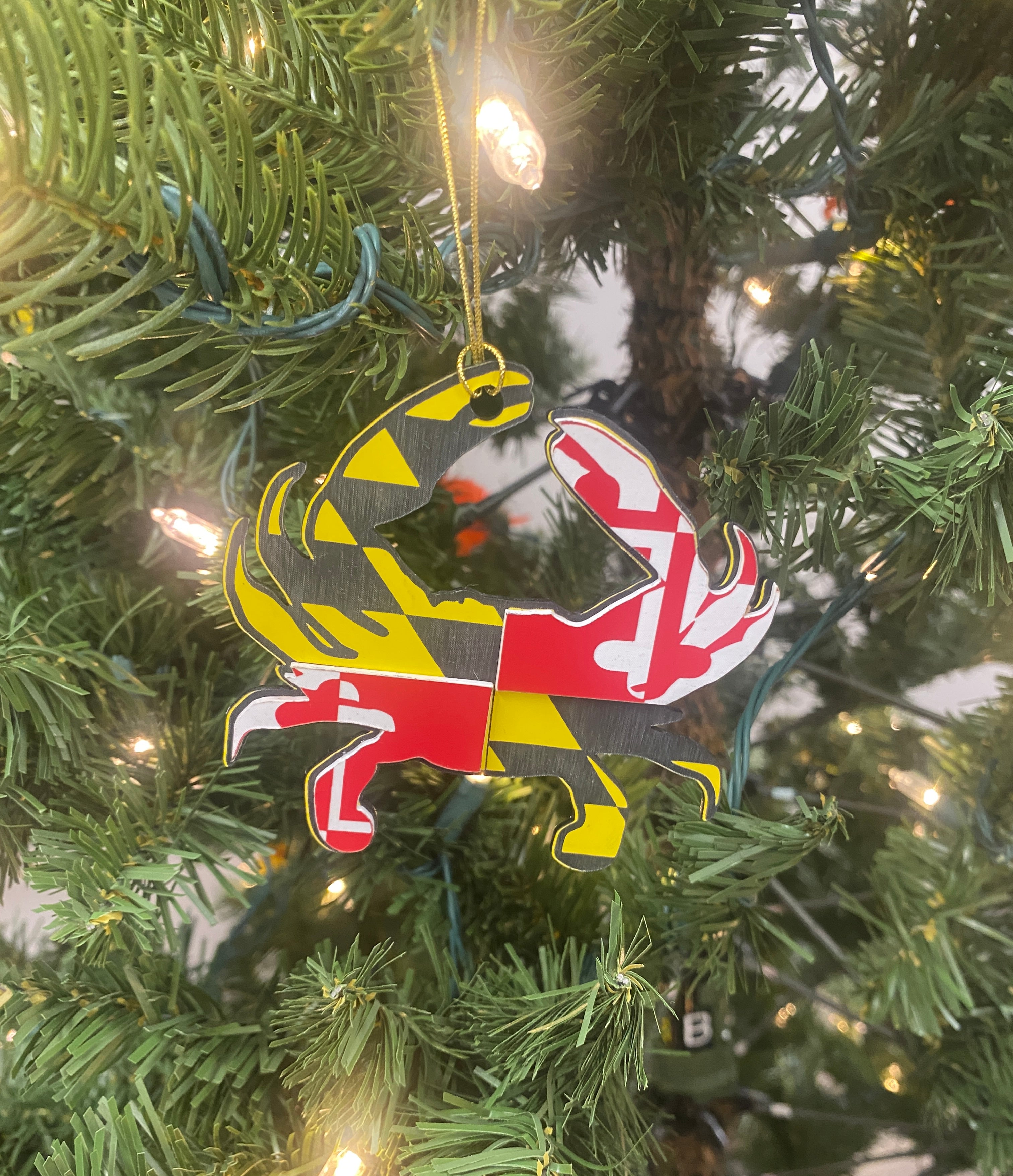 Maryland Flag Crab / Ornament - Route One Apparel