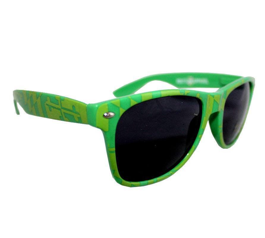 Green Maryland Full Flag / Shades
