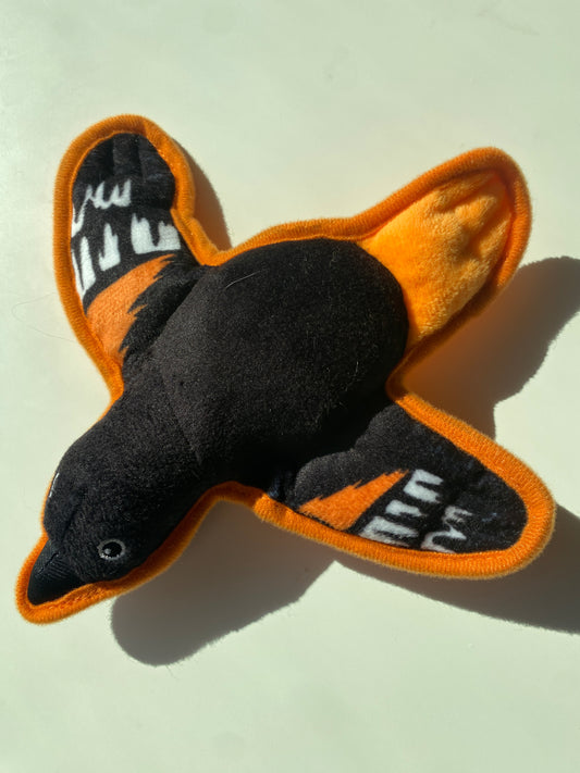 Oriole Bird / Dog Toy Plushie - Route One Apparel