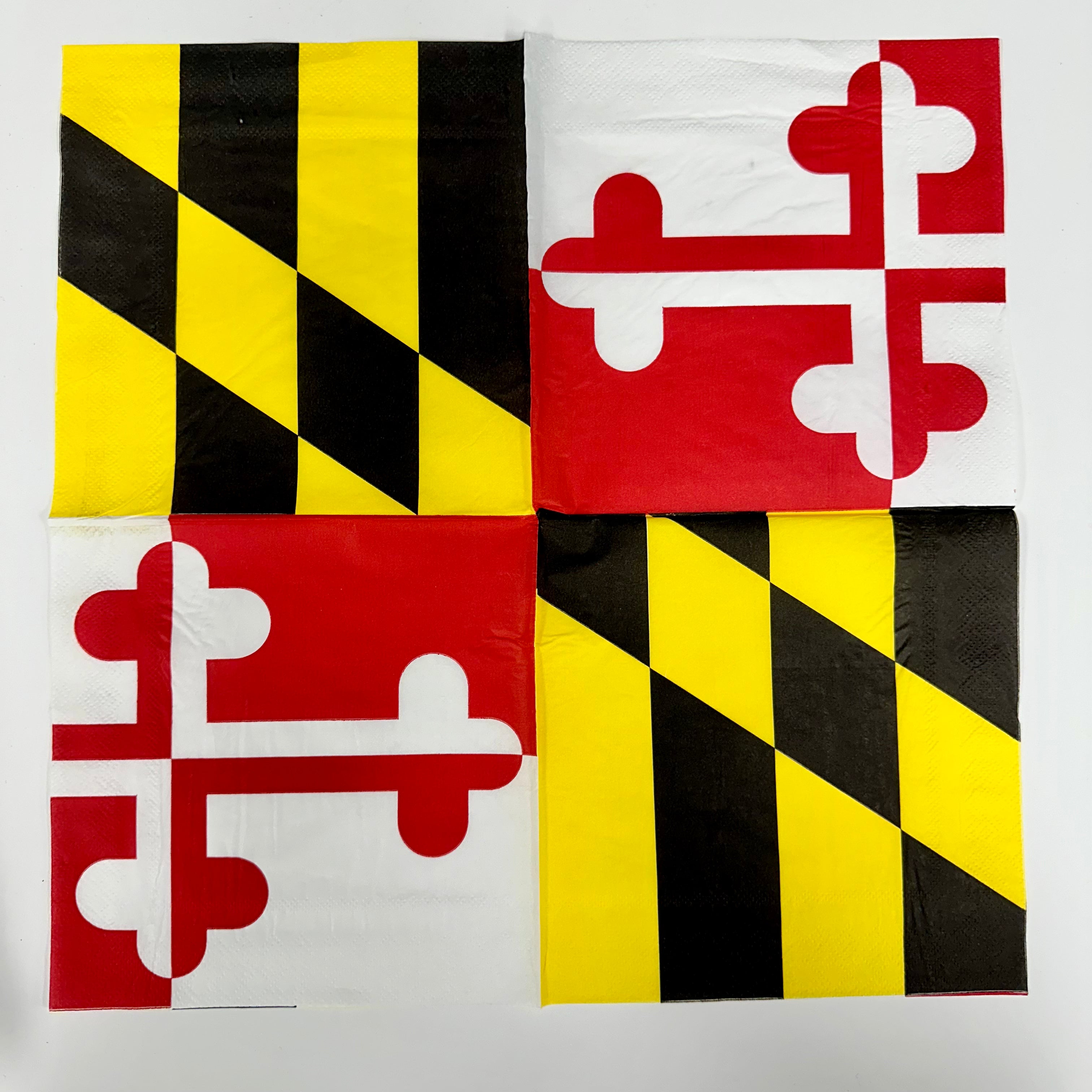 Maryland Flag (25-Pack) / Paper Napkin