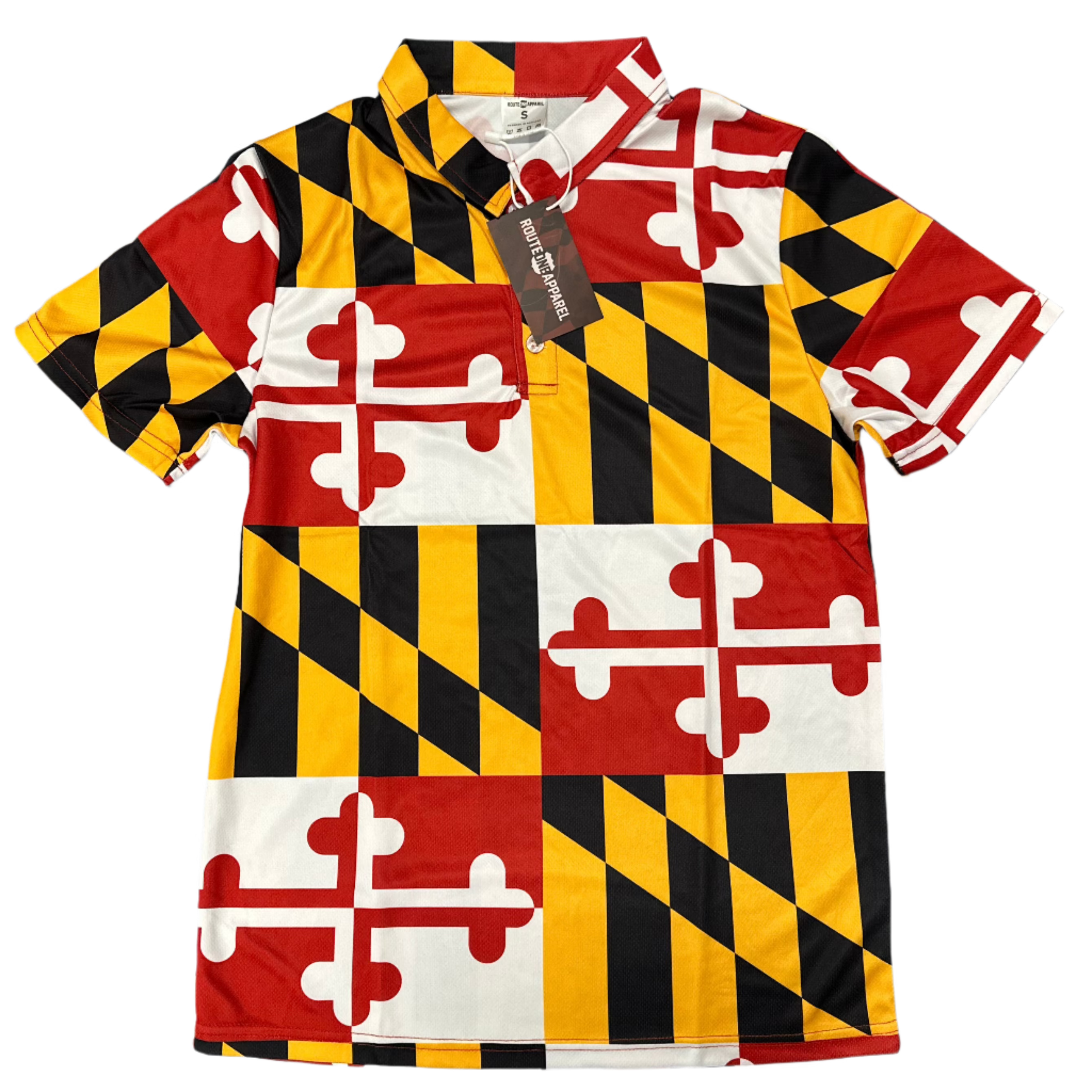 Maryland Flag / Golf Polo