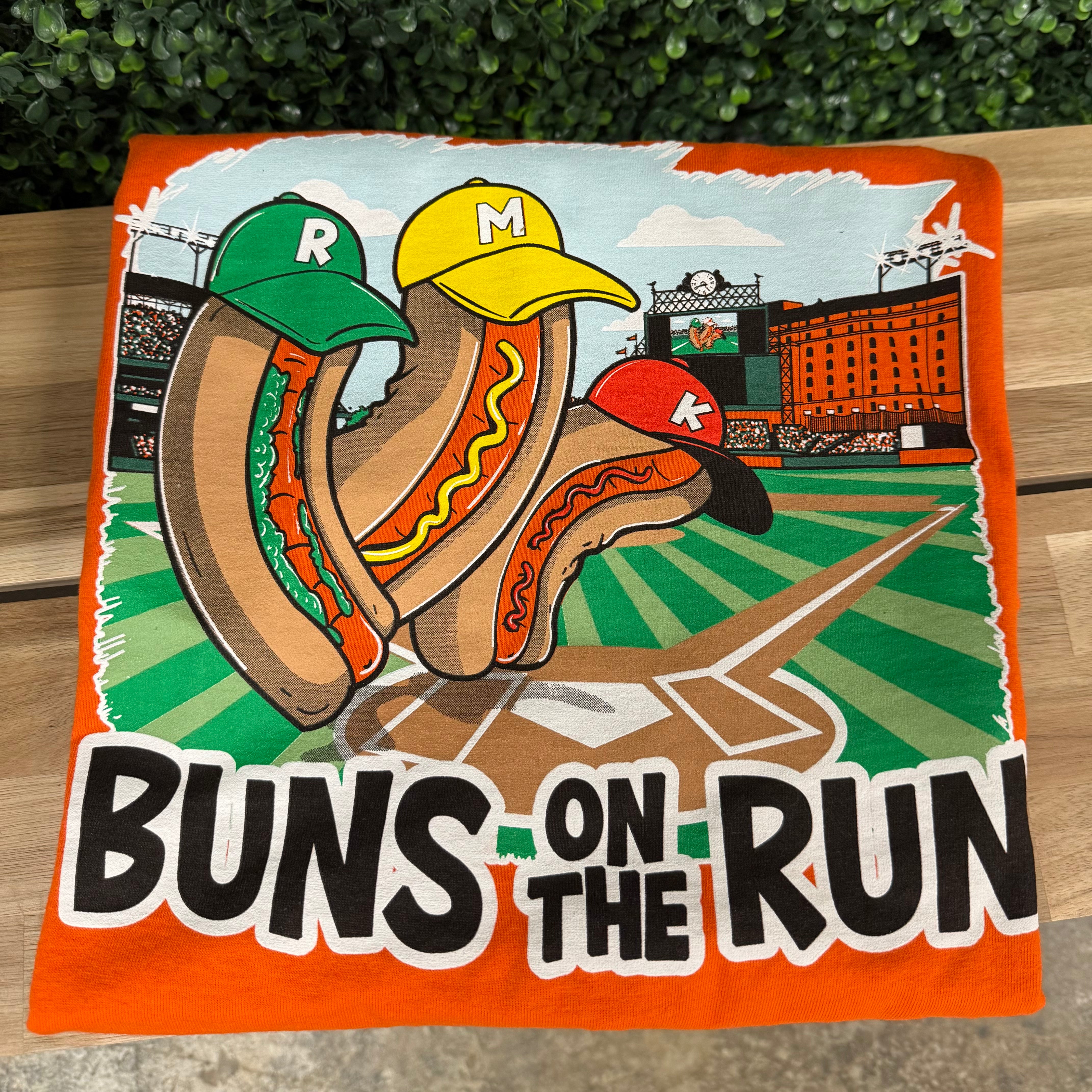 Wear Maryland Buns on the Run (Orange) / T-Shirt