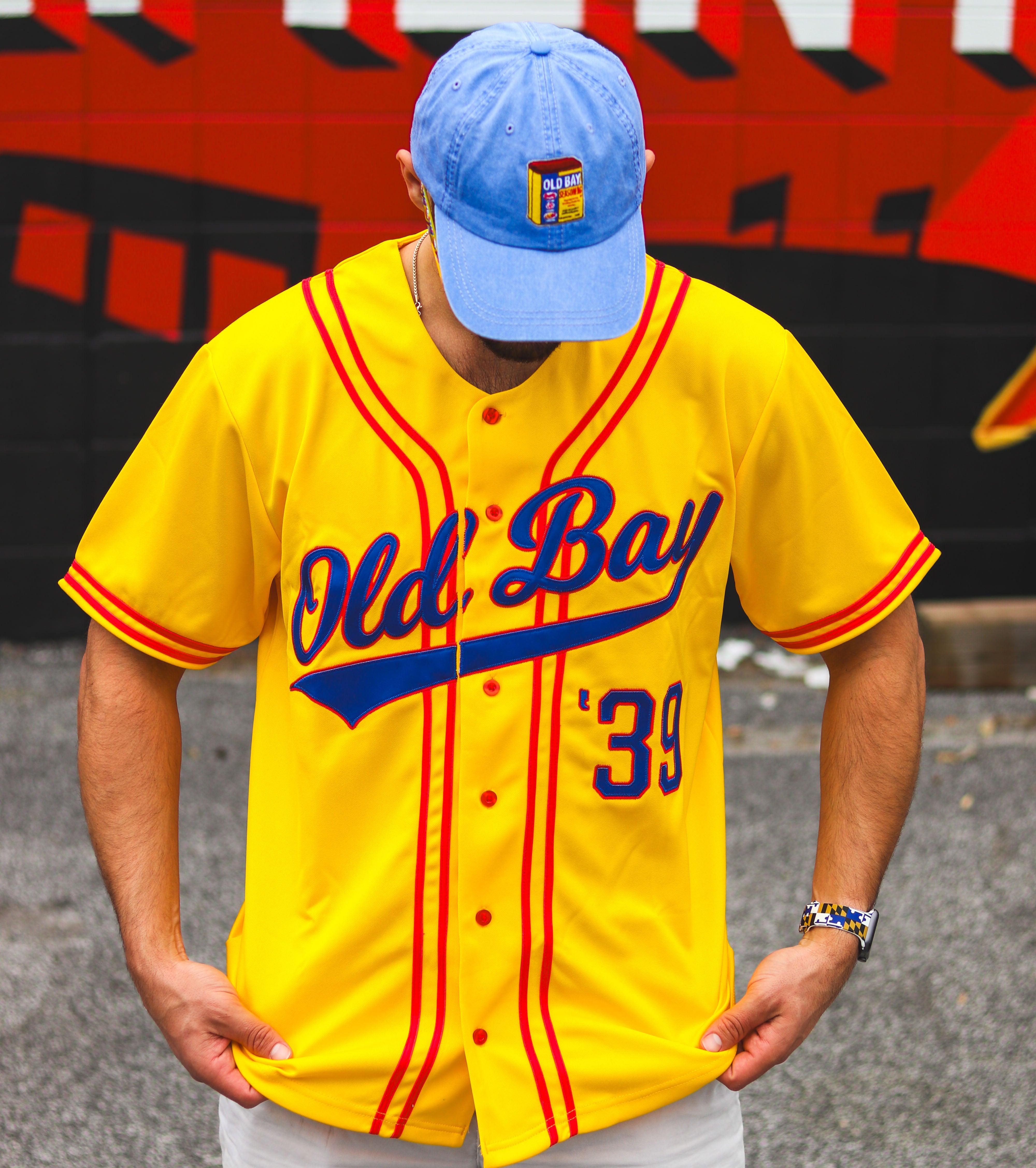 OLD BAY Baseball Team Baseball Jersey