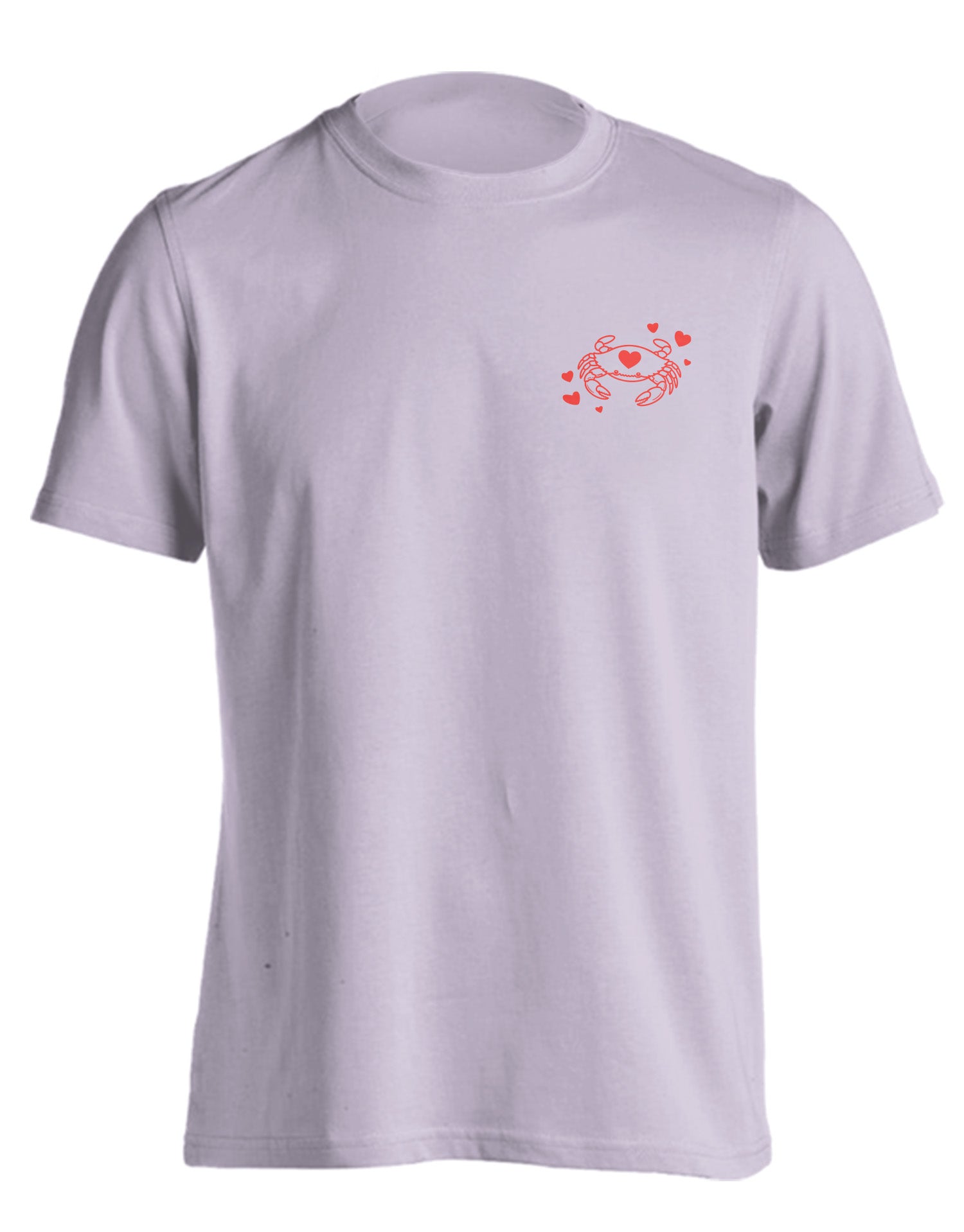 Route One Apparel Love & a Bushel of Crabs (Orchid) / T-Shirt