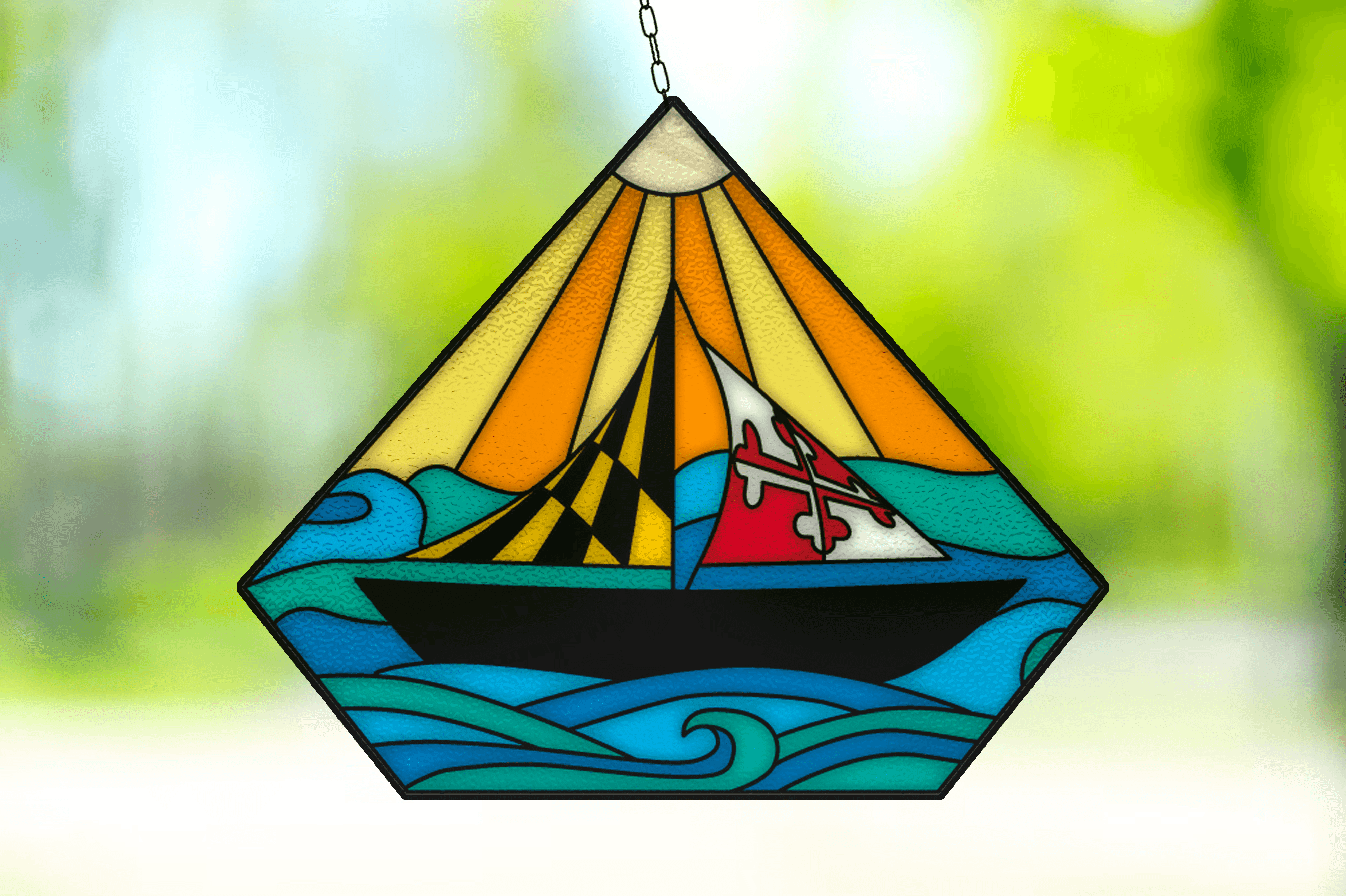 MD Sail Boat / Suncatcher - Route One Apparel