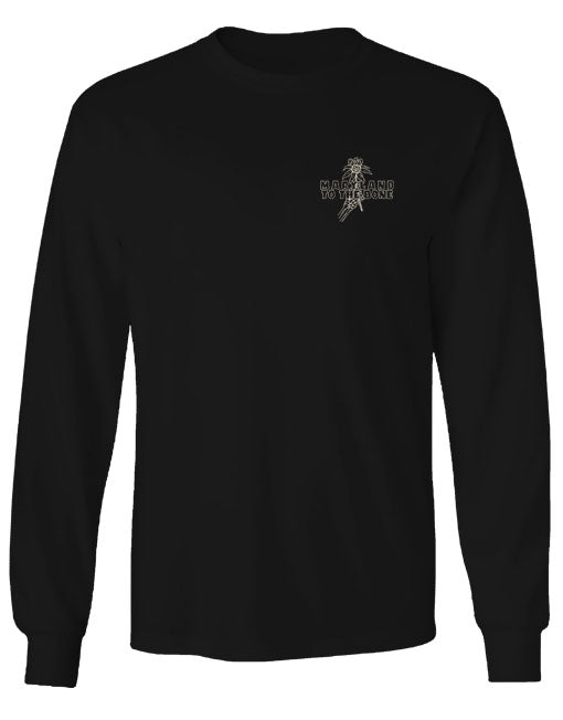 Maryland to the Bone (Black) / Long Sleeve Shirt