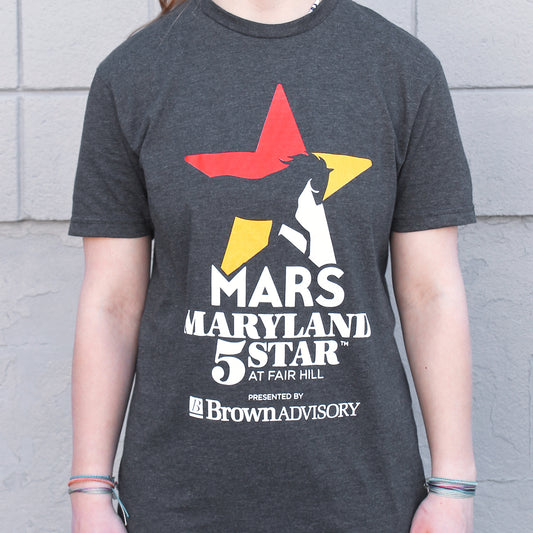 Maryland 5 Star/MARS Official Logo (Pitch Black Mist) / Shirt - Route One Apparel