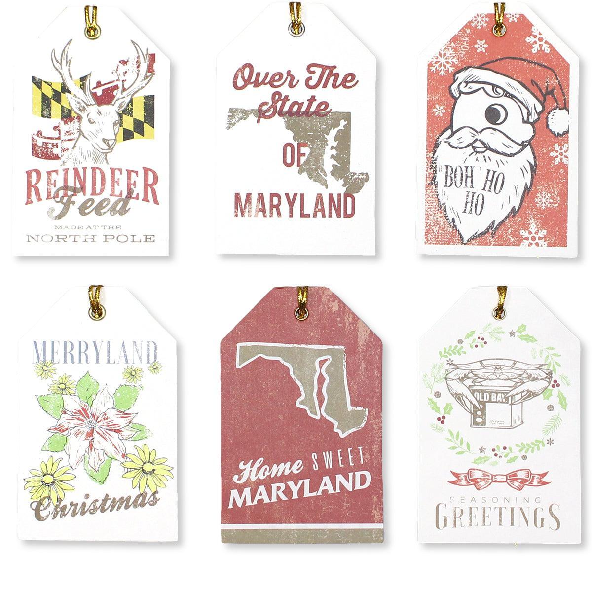 Maryland, Boh, and Old Bay Assortment / Gift Tags