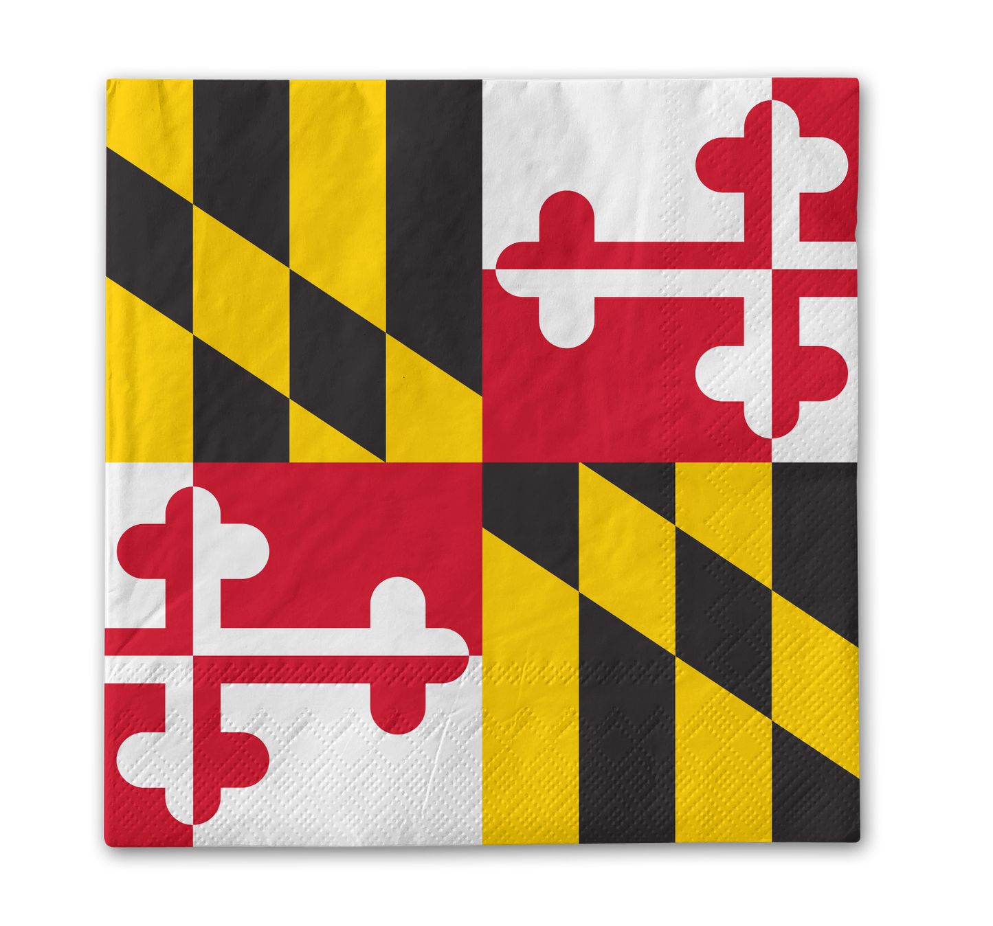 Maryland Flag 25 Pack Paper Napkin Route One Apparel maryland-flag-25-pack-paper-napkin-route-one-apparel