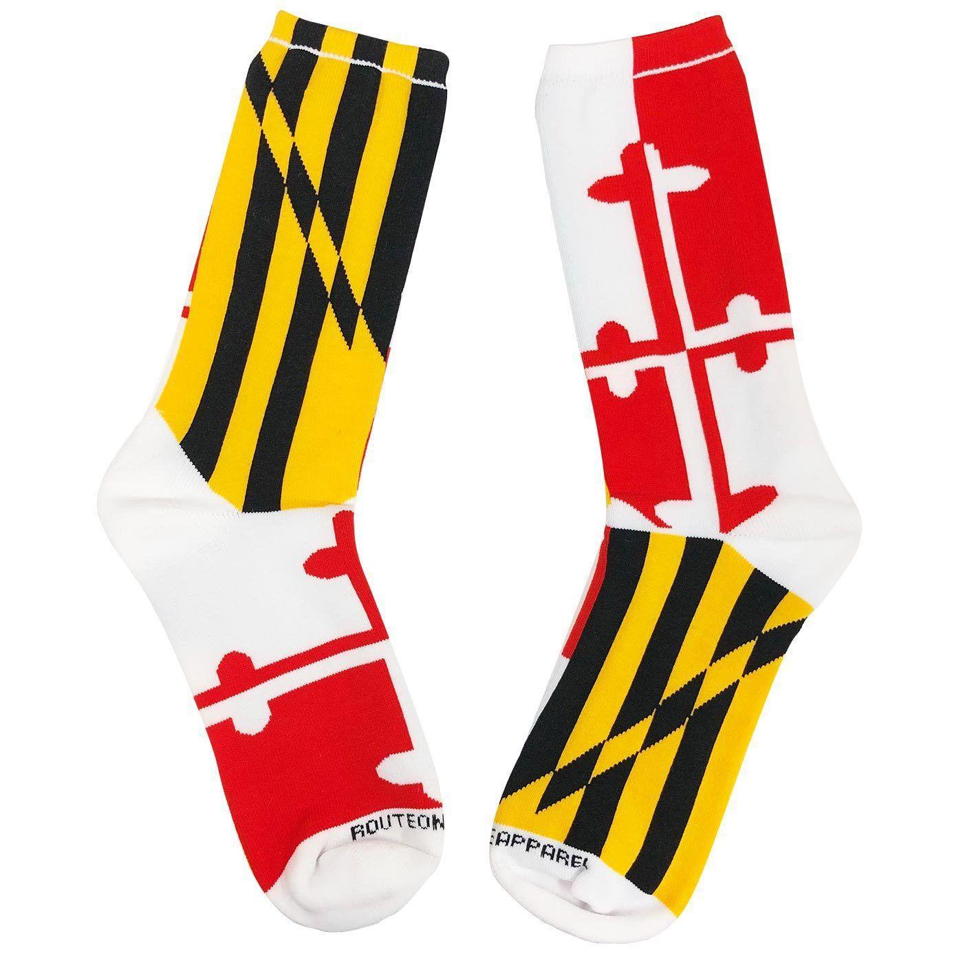 Maryland Flag / Crew Socks