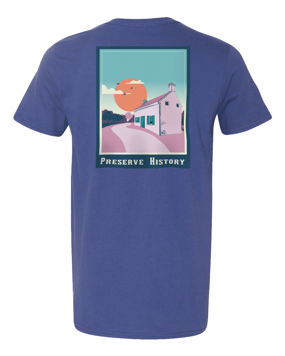 *PRE-ORDER* C&O Canal Trust Lock House (Metro Blue) / Shirt - Route One Apparel