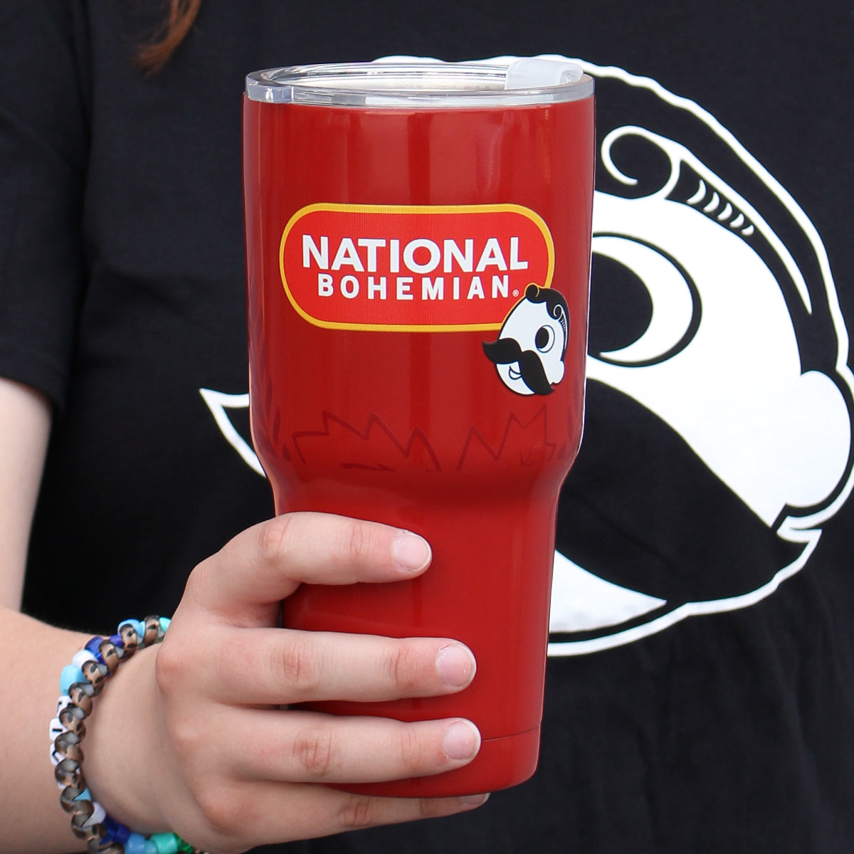 National Bohemian Beer (Red) / Gladiator Tumbler - Route One Apparel