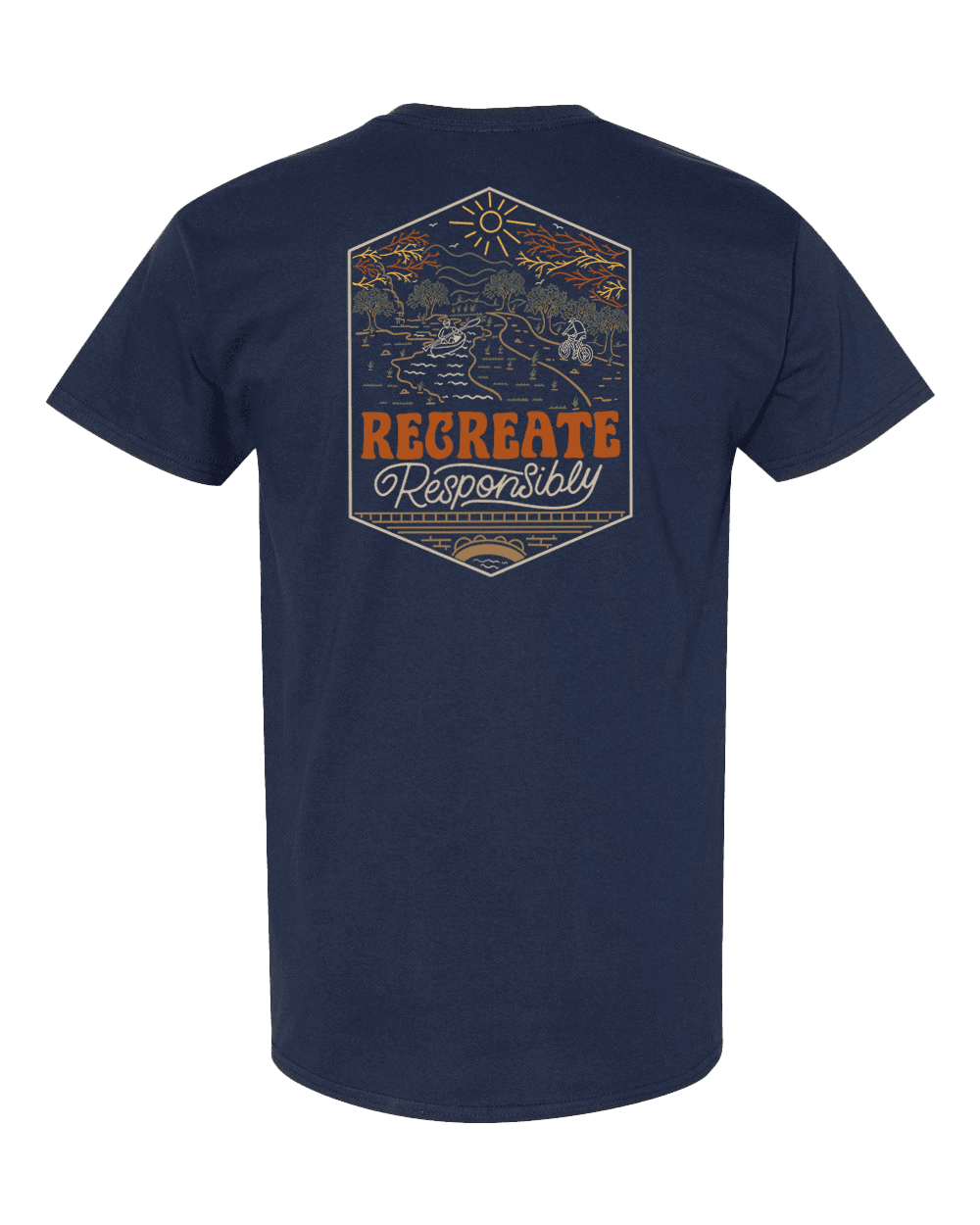 C&O Canal Recreate Responsibly (Blue) / Shirt