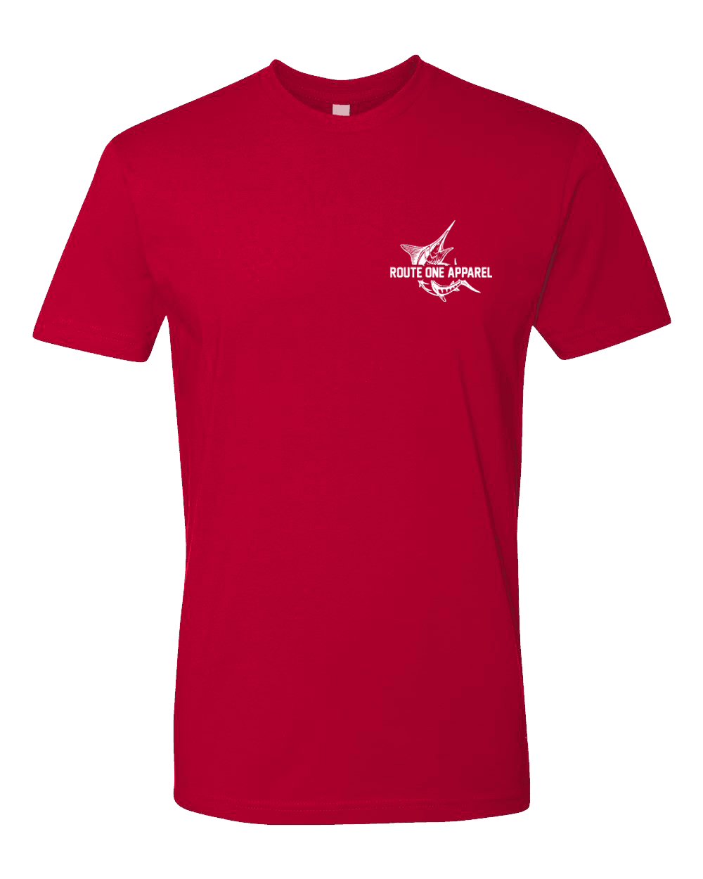*PRE-ORDER* Boh Riding White Marlin (Red) / Shirt - Route One Apparel
