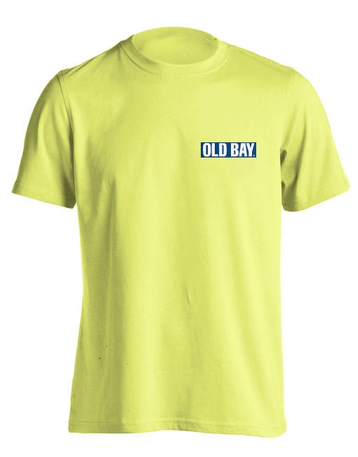 OLD BAY Captain Crab Beard (Neon Lemon) / T-Shirt
