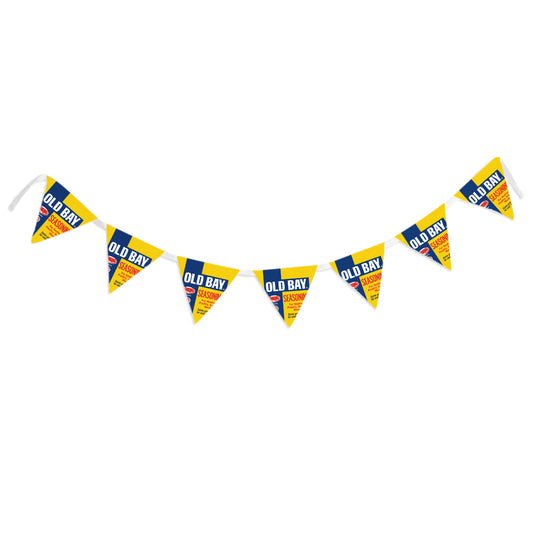 Old Bay Can / Pennant Flag Banner - Route One Apparel