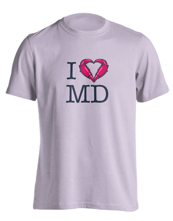 Route One Apparel I <3 MD (Orchid) / T-Shirt Orchid