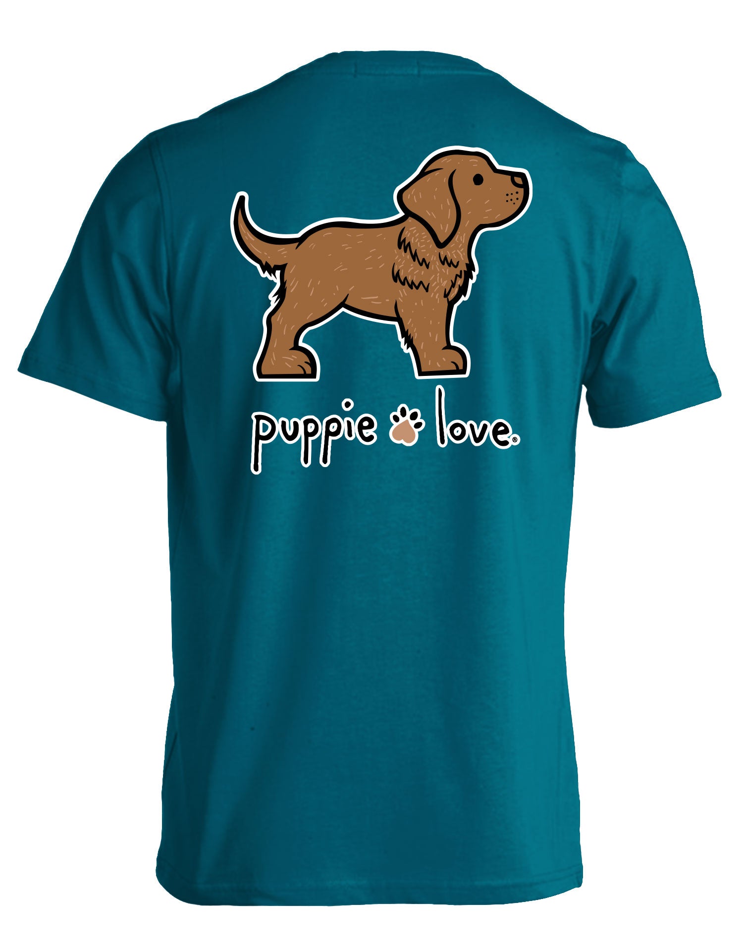 Chesapeake Bay Retriever Pup (Galapagos Blue) / T-Shirt
