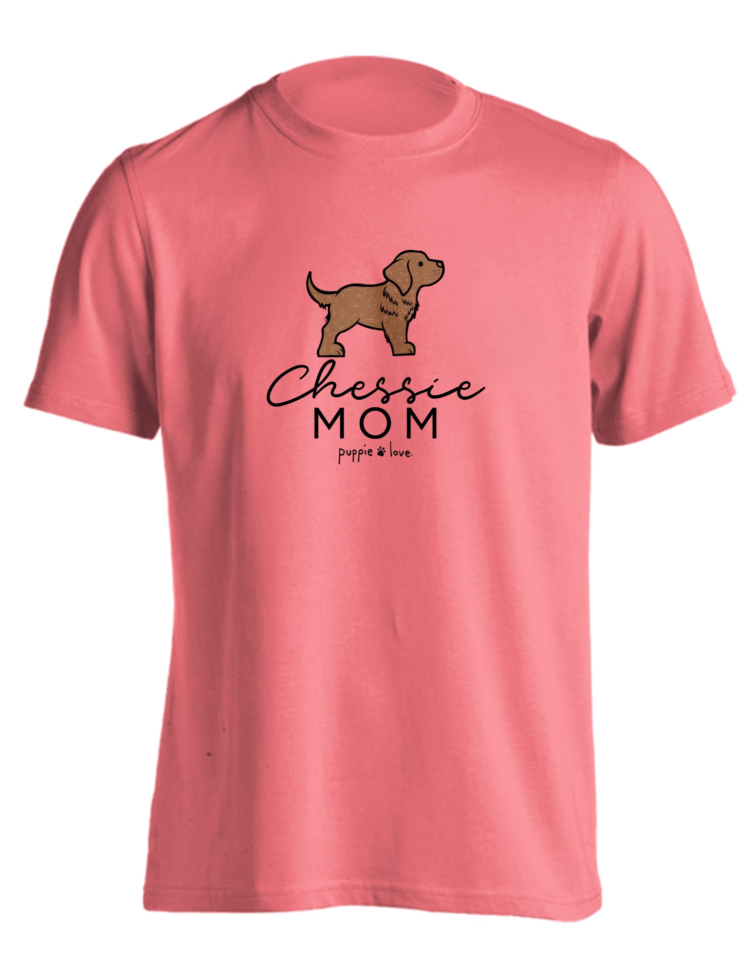 Puppie Love Chesapeake Bay Retriever Mom (Watermelon) / T-Shirt Watermelon