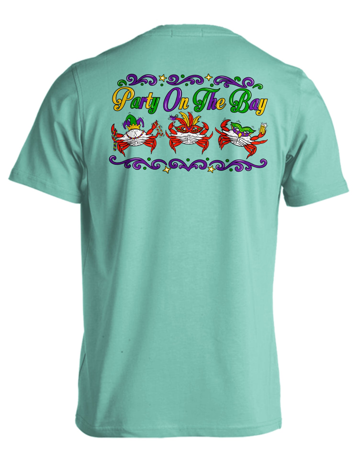 Route One Apparel Maryland Party Crabs (Chalky Mint) / T-Shirt Chalky Mint