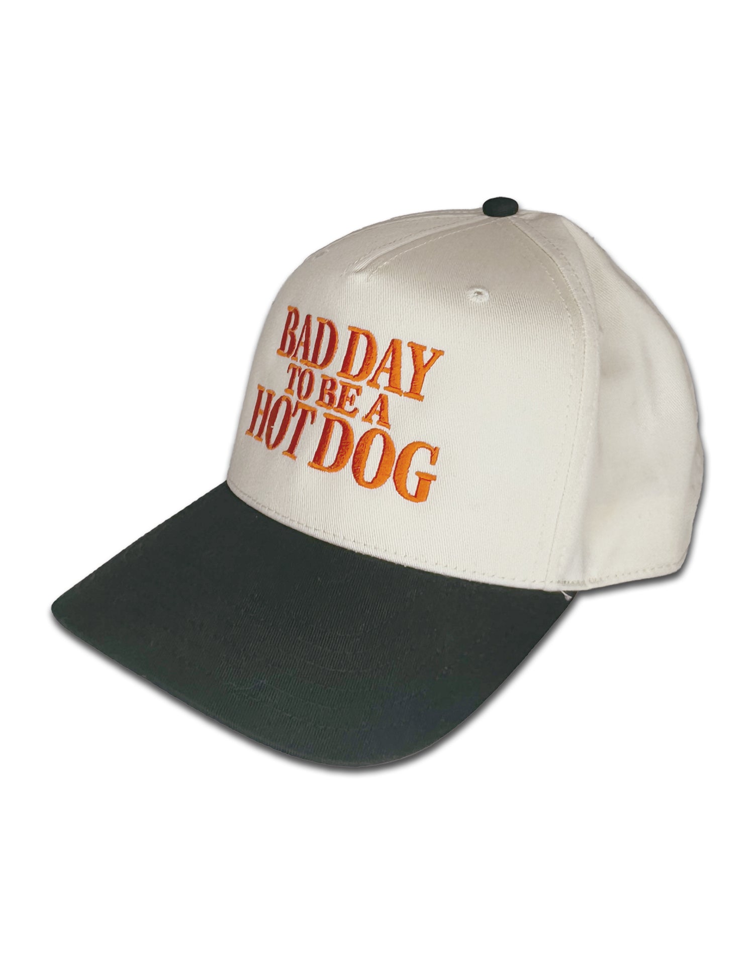 Route One Apparel Bad Day to be a Hot Dog (Natural/Black) / Hat
