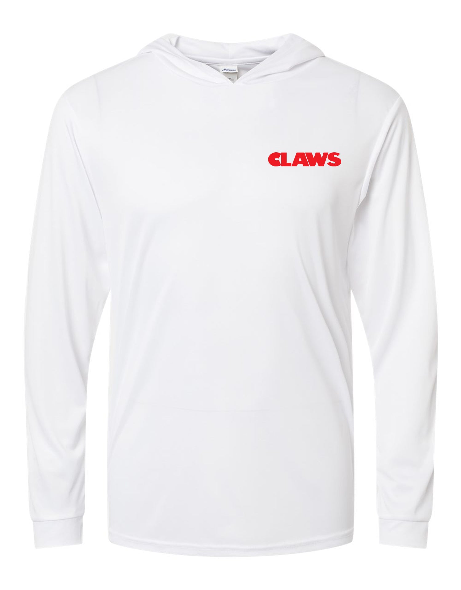 Route One Apparel Claws (White) / Long Sleeve Hoodie Tee