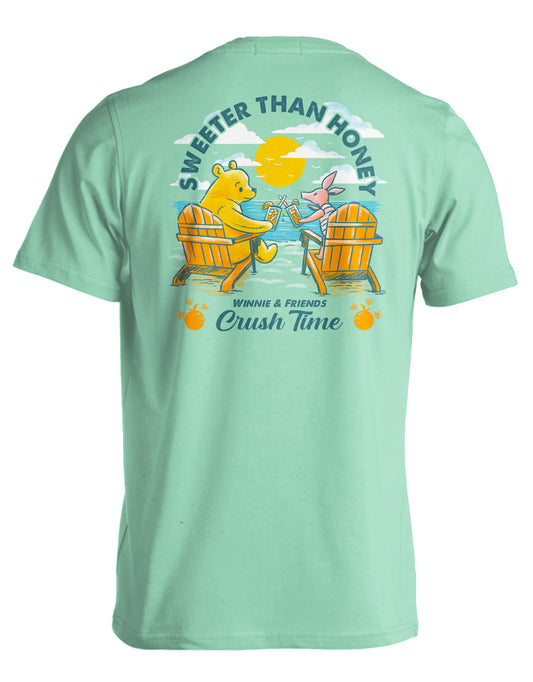Route One Apparel Crushin' with Winnie (Island Reef) / T-Shirt Island Reef