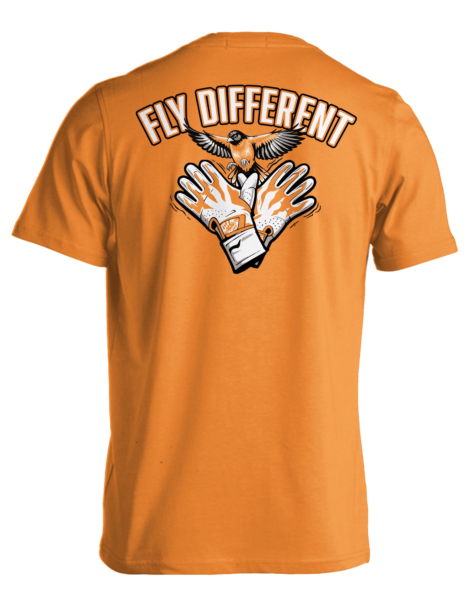 Route One Apparel Fly Different (Burnt Orange) / T-Shirt Burnt Orange