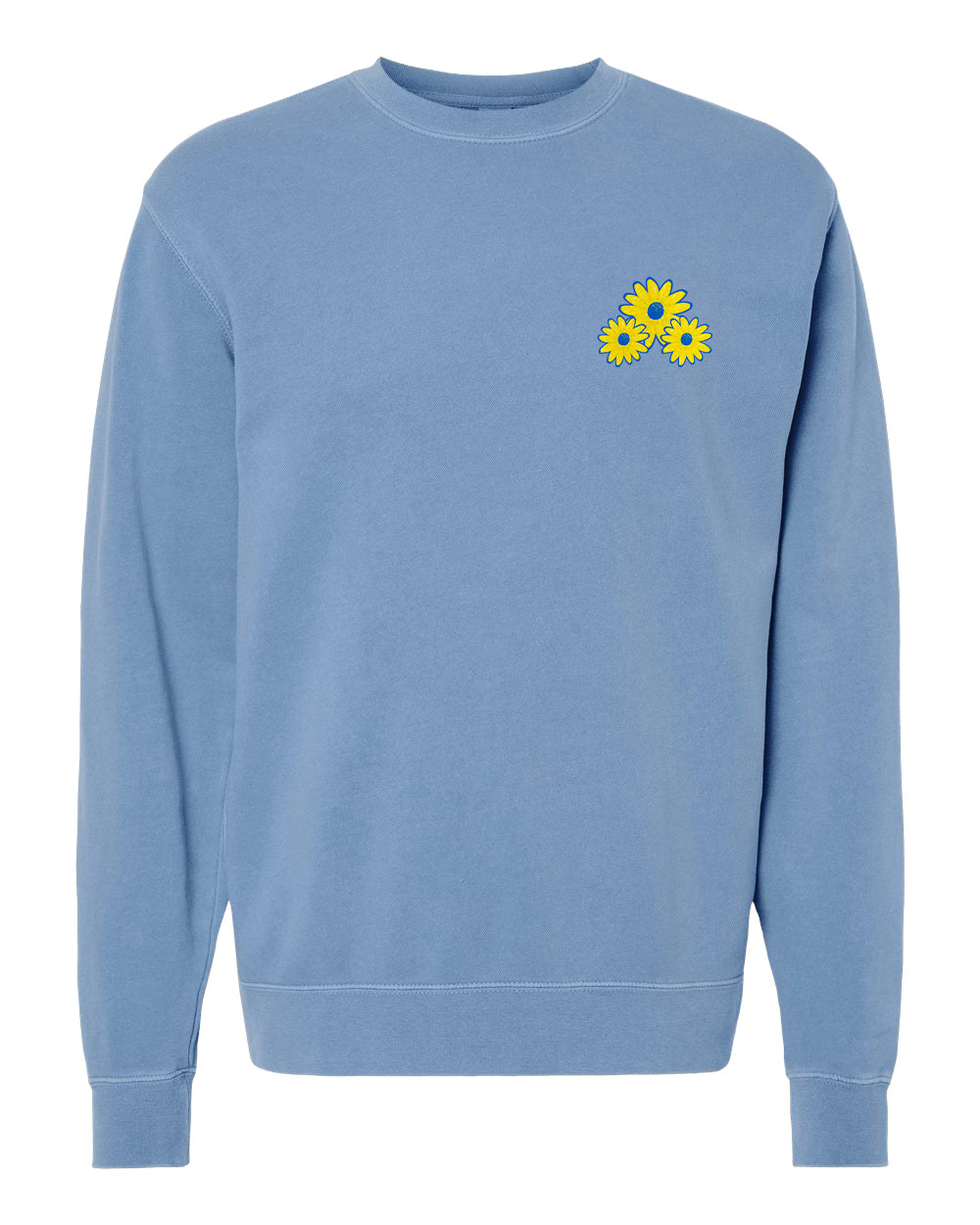 Maryland Black Eyed Susan (Pigment Light Blue) / Crewneck