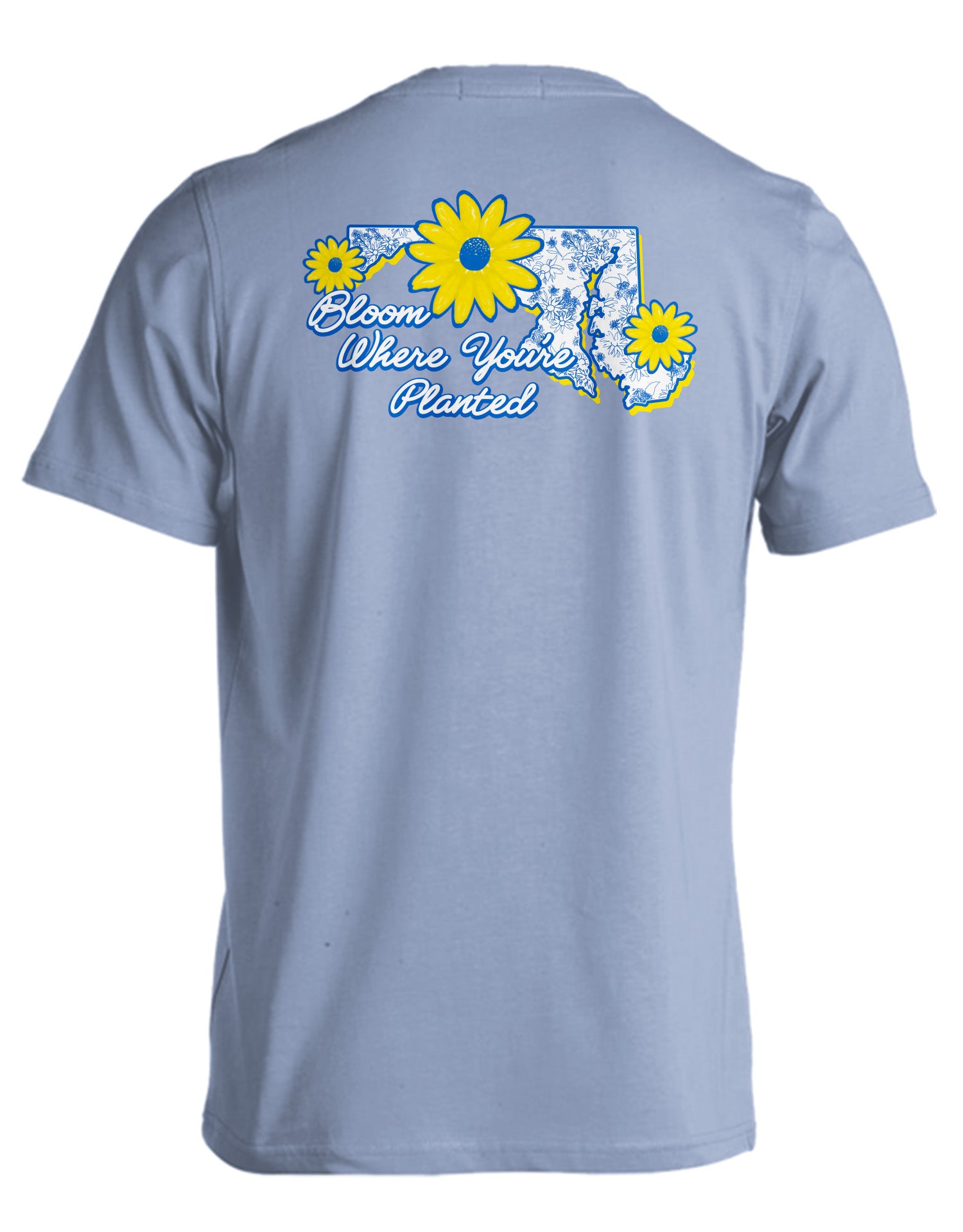 Maryland Black Eyed Susans (Washed Denim) / T-Shirt