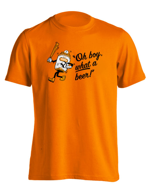Natty Boh Baseball Can (Burnt Orange) / T-Shirt