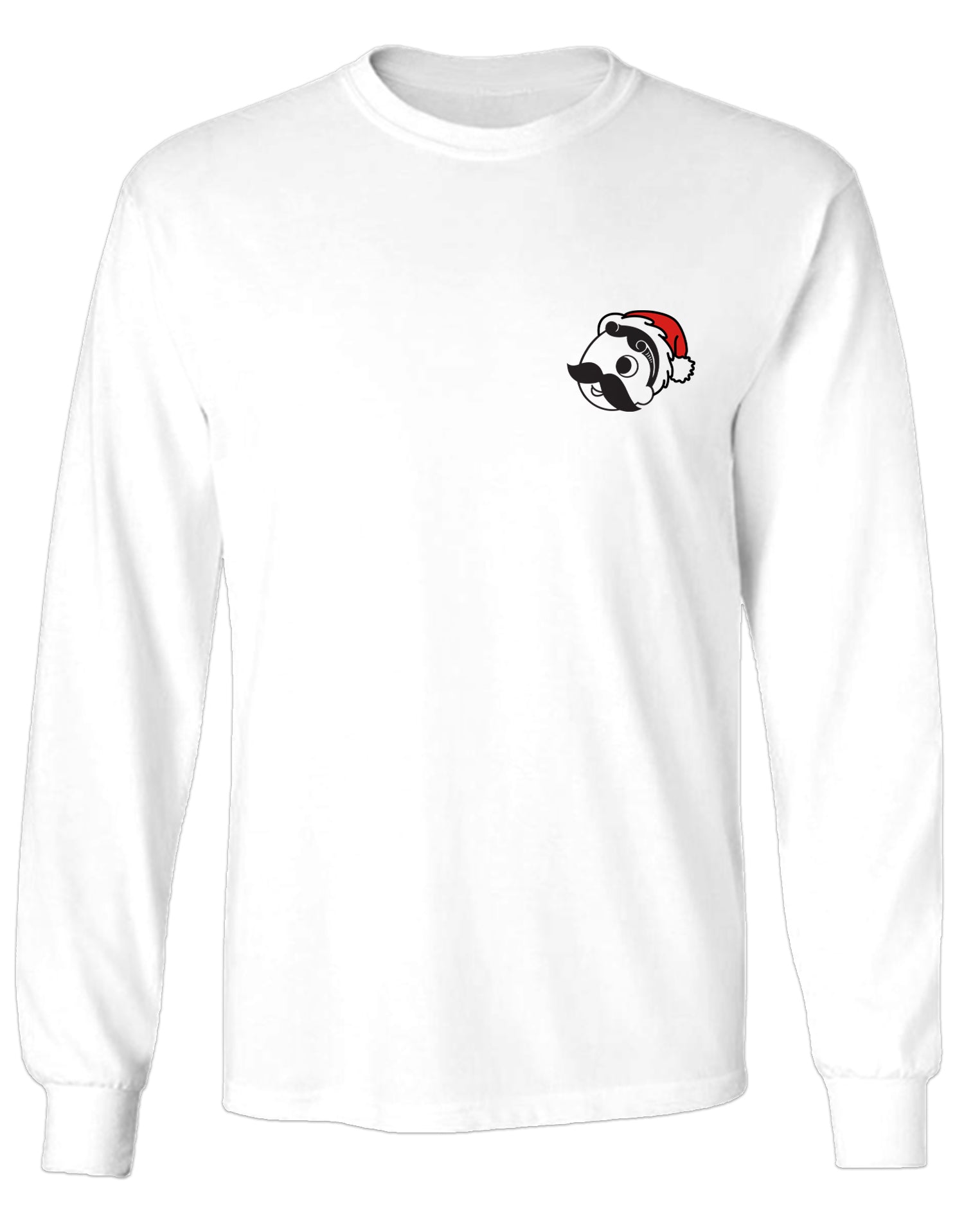 Give Pleasantly (White) / Long Sleeve Shirt