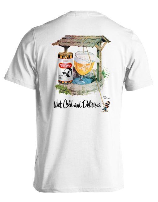 Wet, Cold, & Delicious (White) / T-Shirt