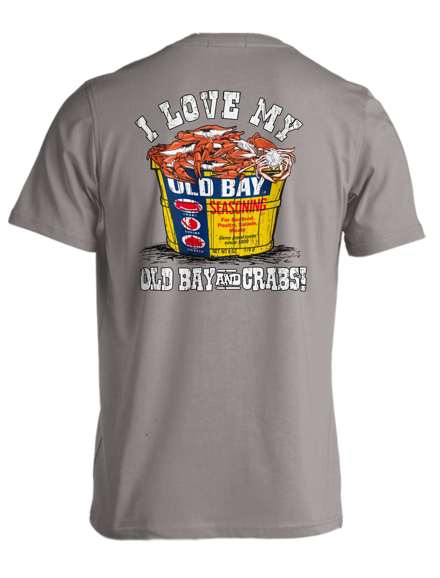 OLD BAY Basket Crabs (Gray) / T-Shirt