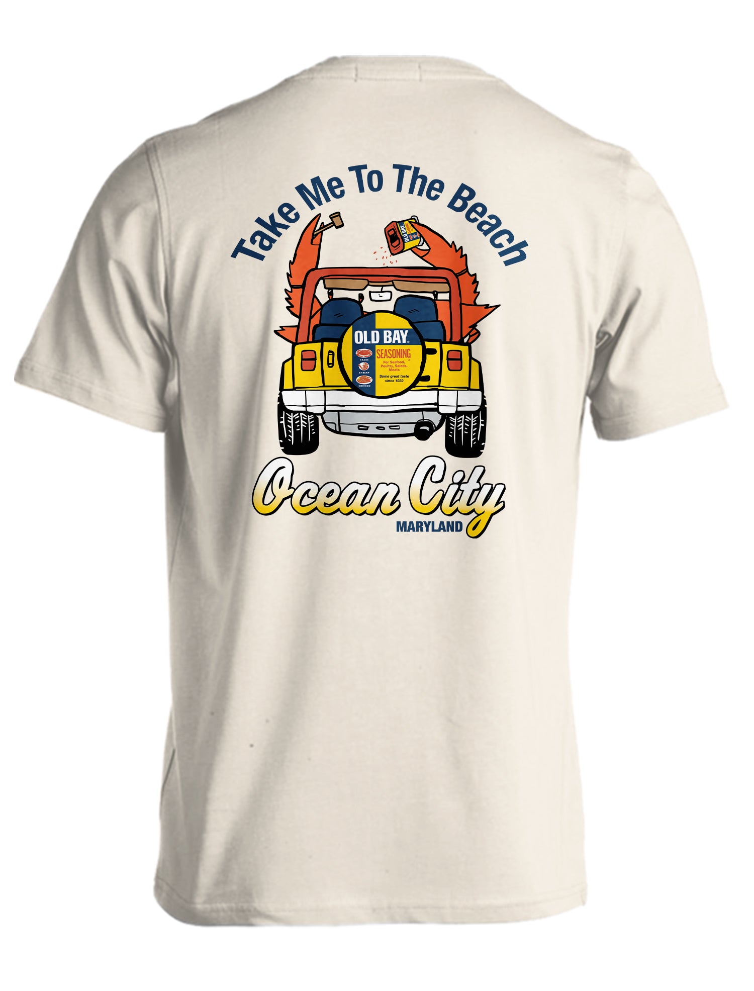 OLD BAY Take Me to the Beach (Ivory) / T-Shirt