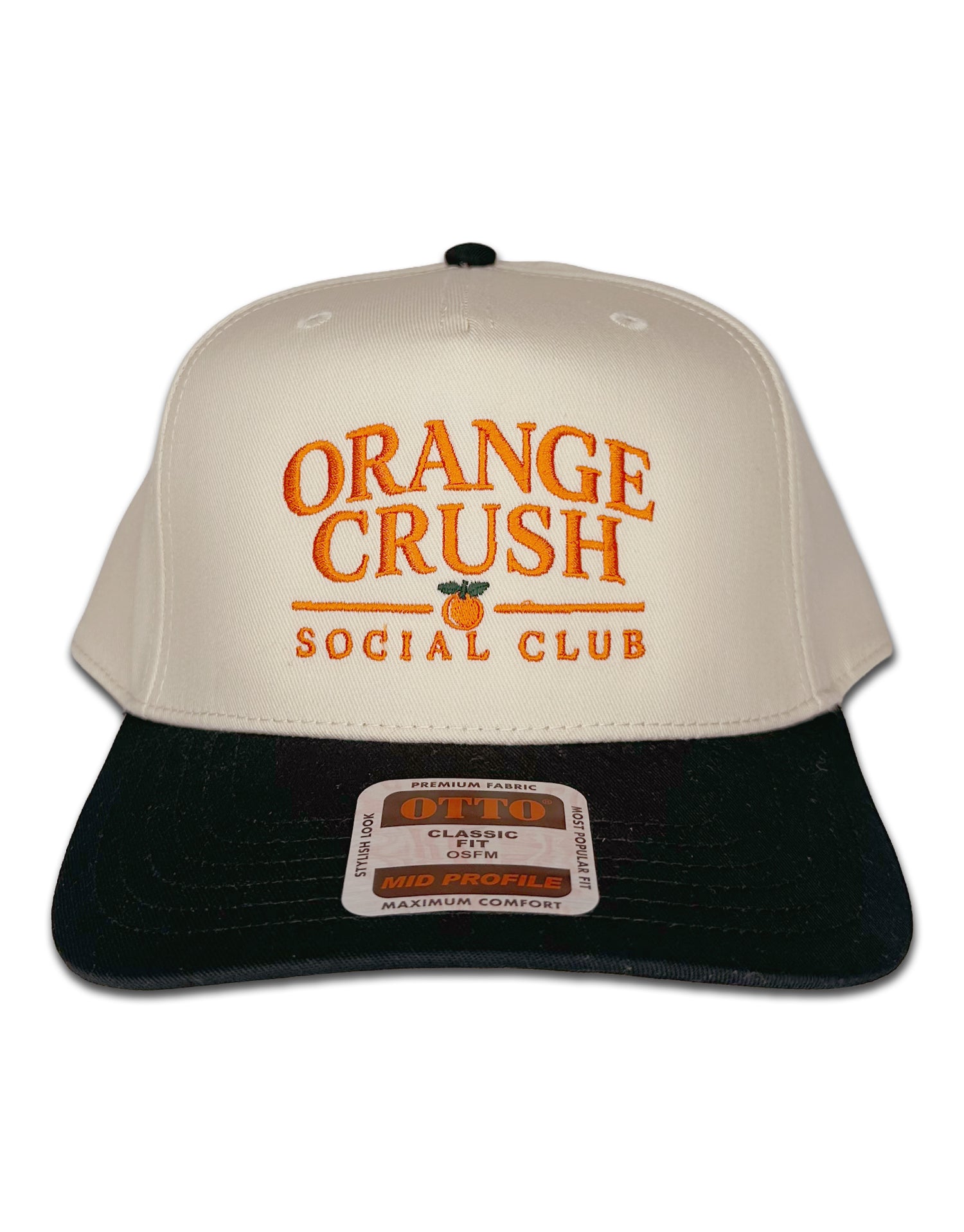 Orange Crush Social Club (Natural/Black) / Hat